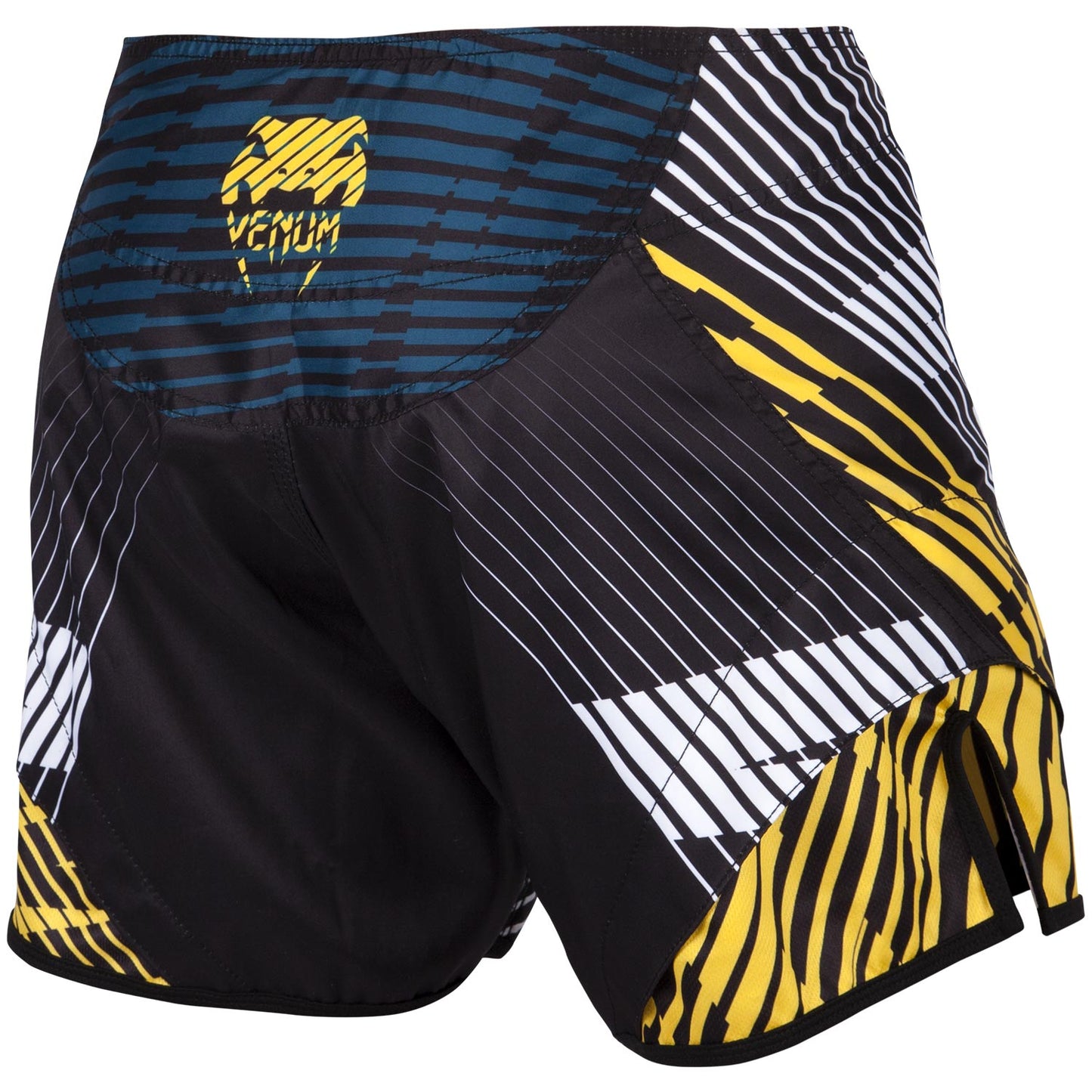 Venum Plasma kurze Fightshorts - Schwarz/Gelb