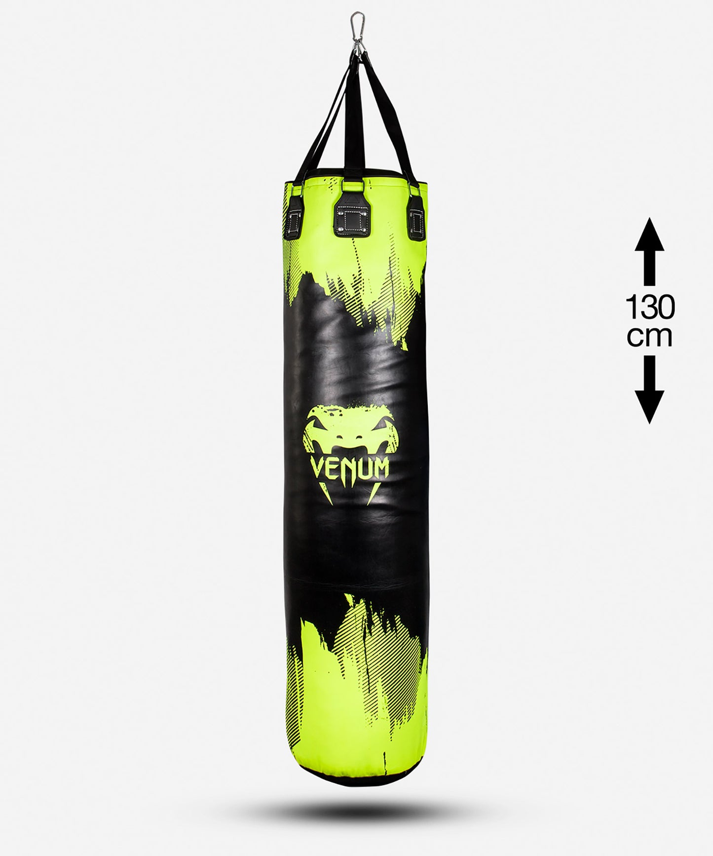 Venum Hurricane Boxsack – Neongelb/Schwarz – 130 cm