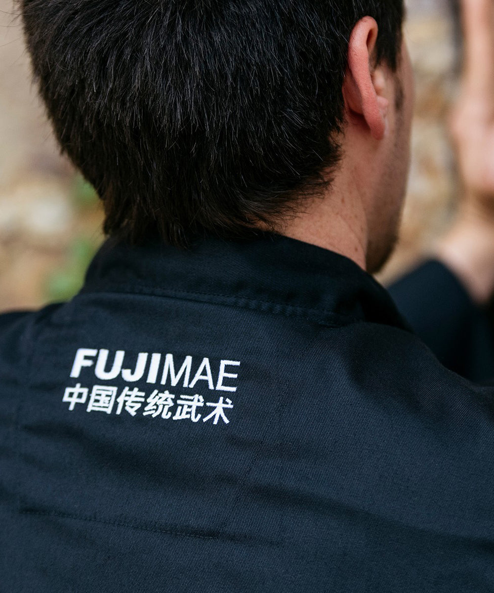 Fujimae Training Traje de Kung-Fu - Negro
