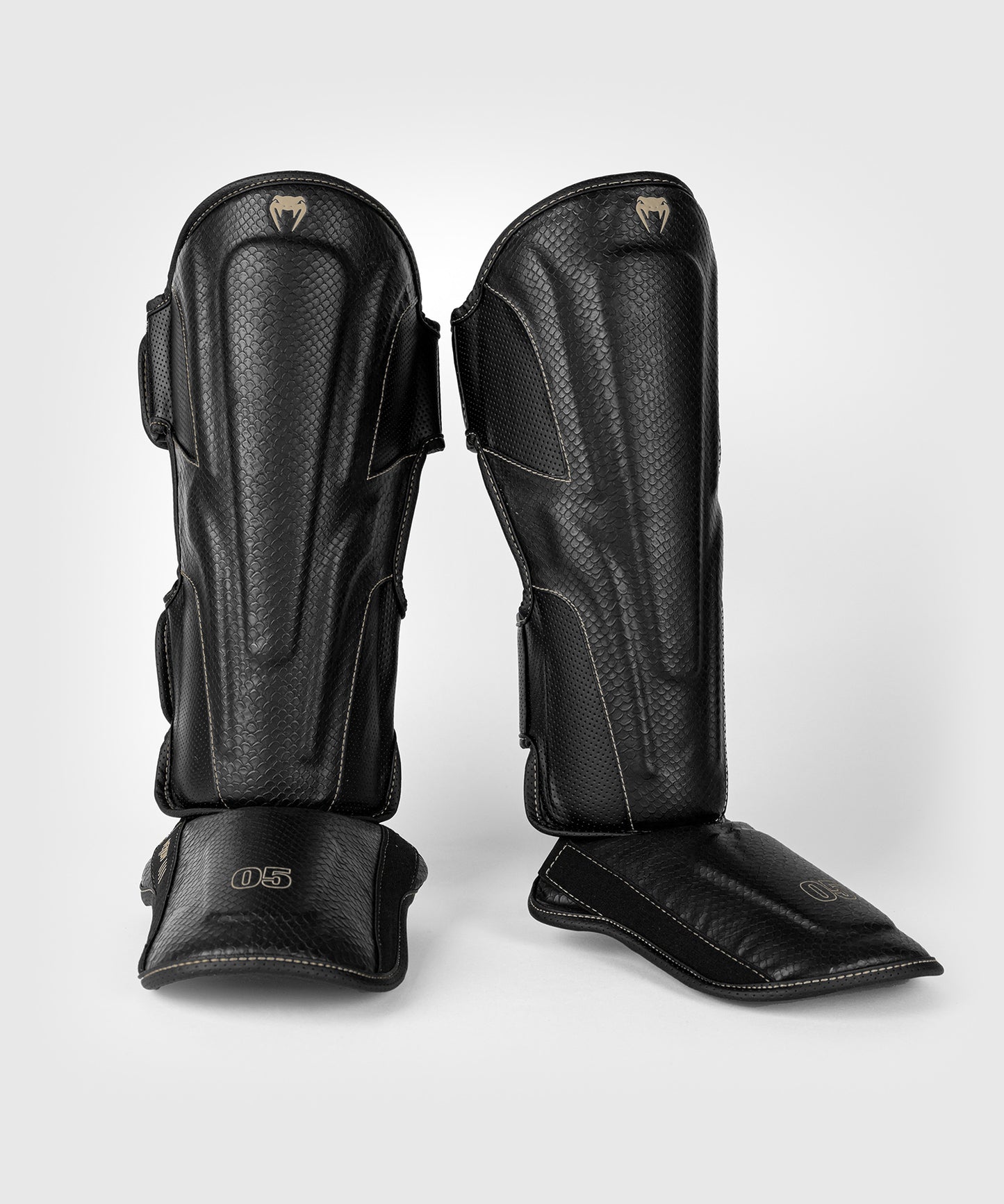 Protège-tibias Venum Impact Evo Scales – Noir
