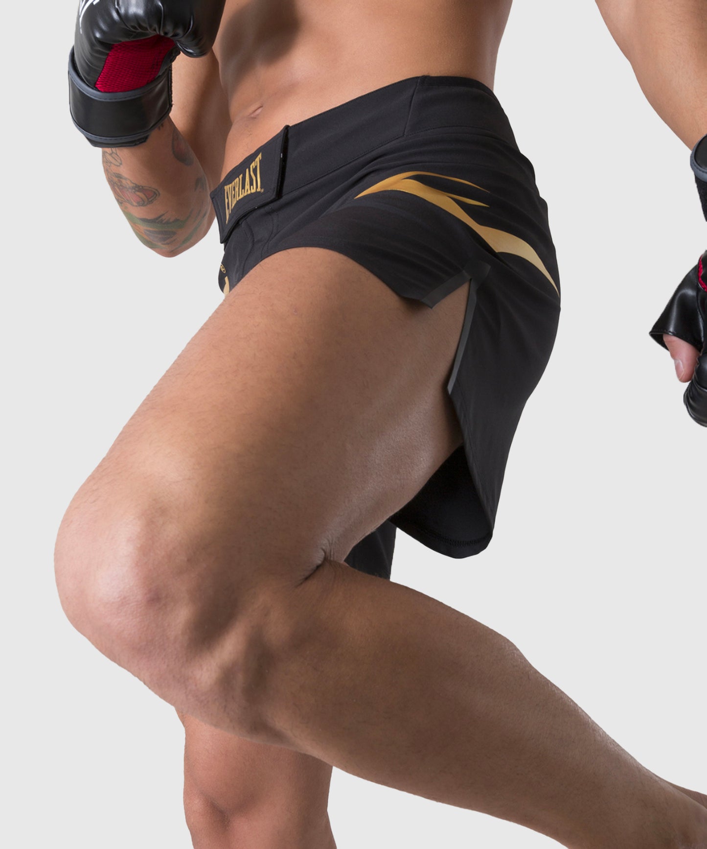 Everlast Fightshorts - Gold/Schwarz