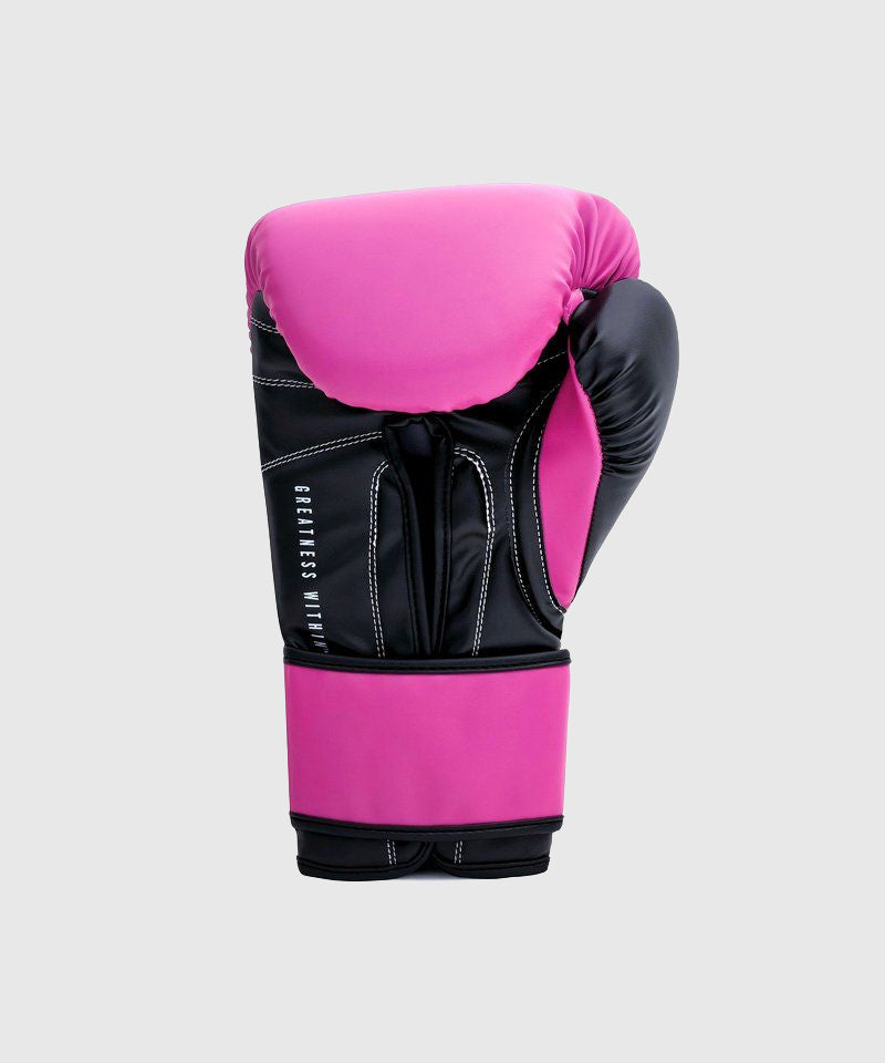 Everlast Powerlock OG Training Guantes de Boxeo - Rosa/Negro