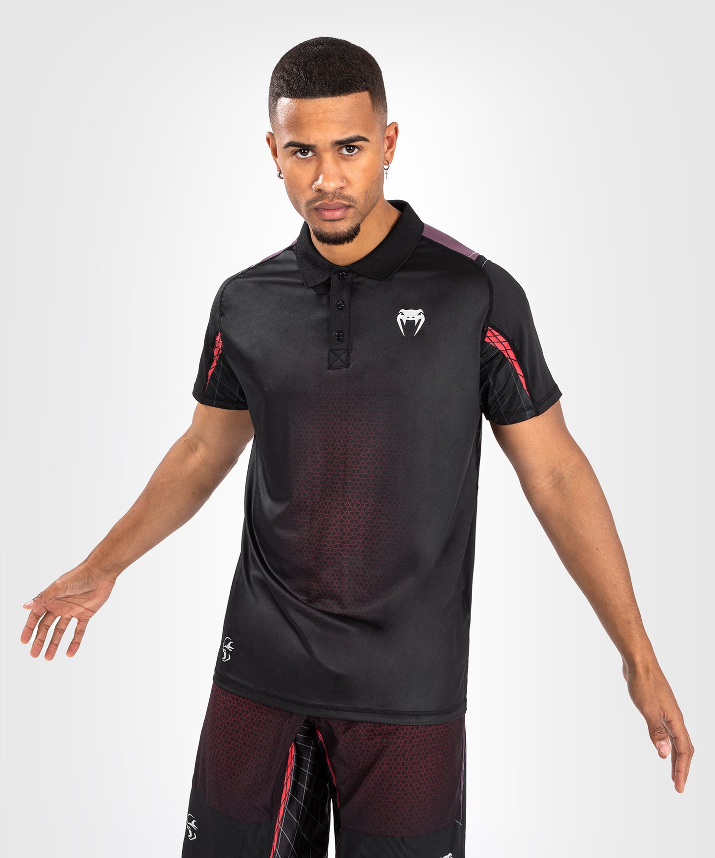 Venum x Dodge Banshee Dry Tech Polo für Männer - Schwarz