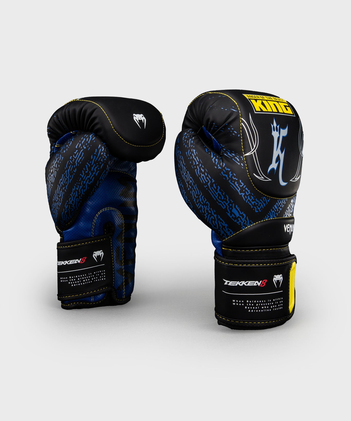Gants de Boxe King Venum x TEKKEN 8 - Noir/Jaune