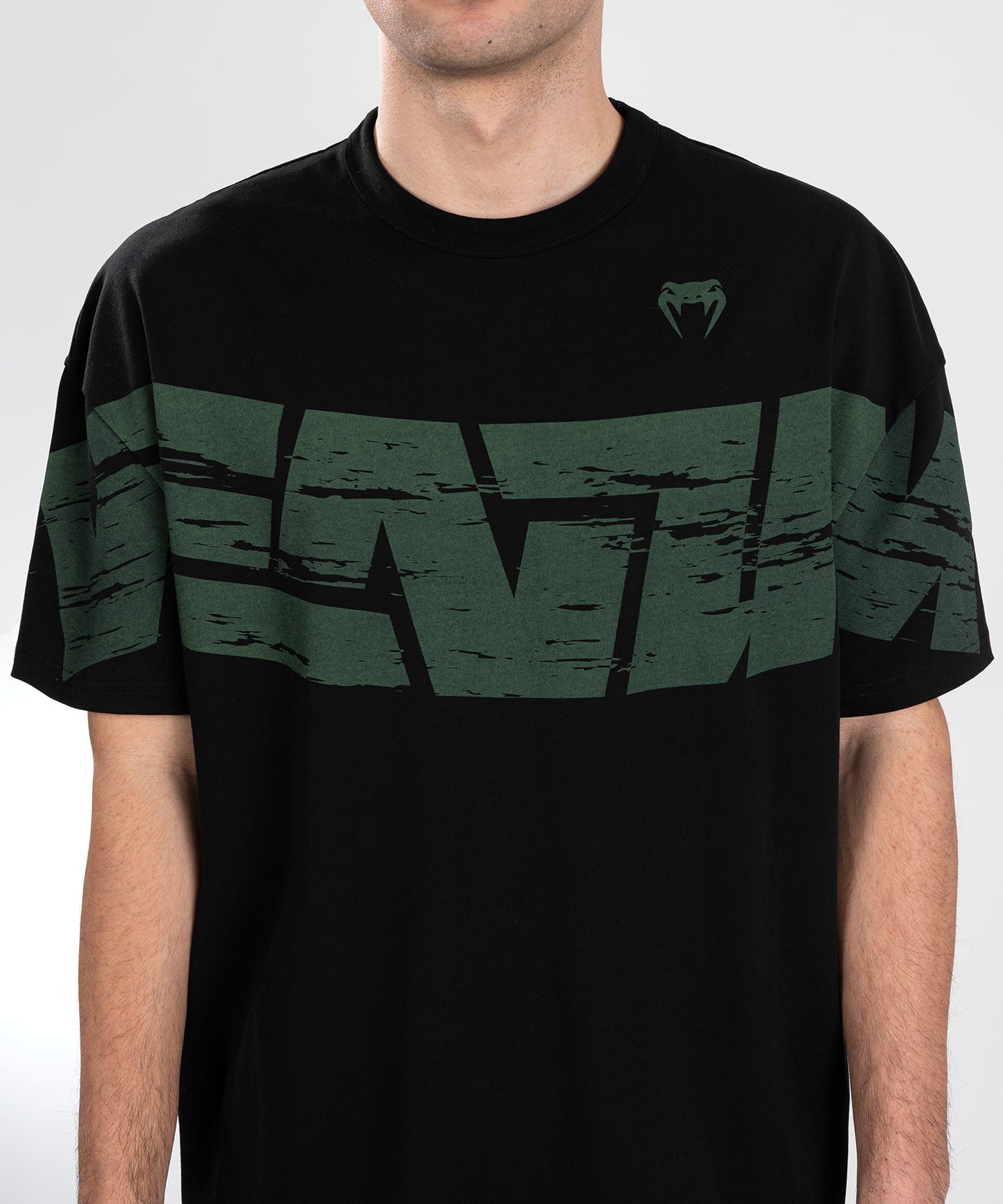 T-shirt Venum Connect XL - Noir/Vert