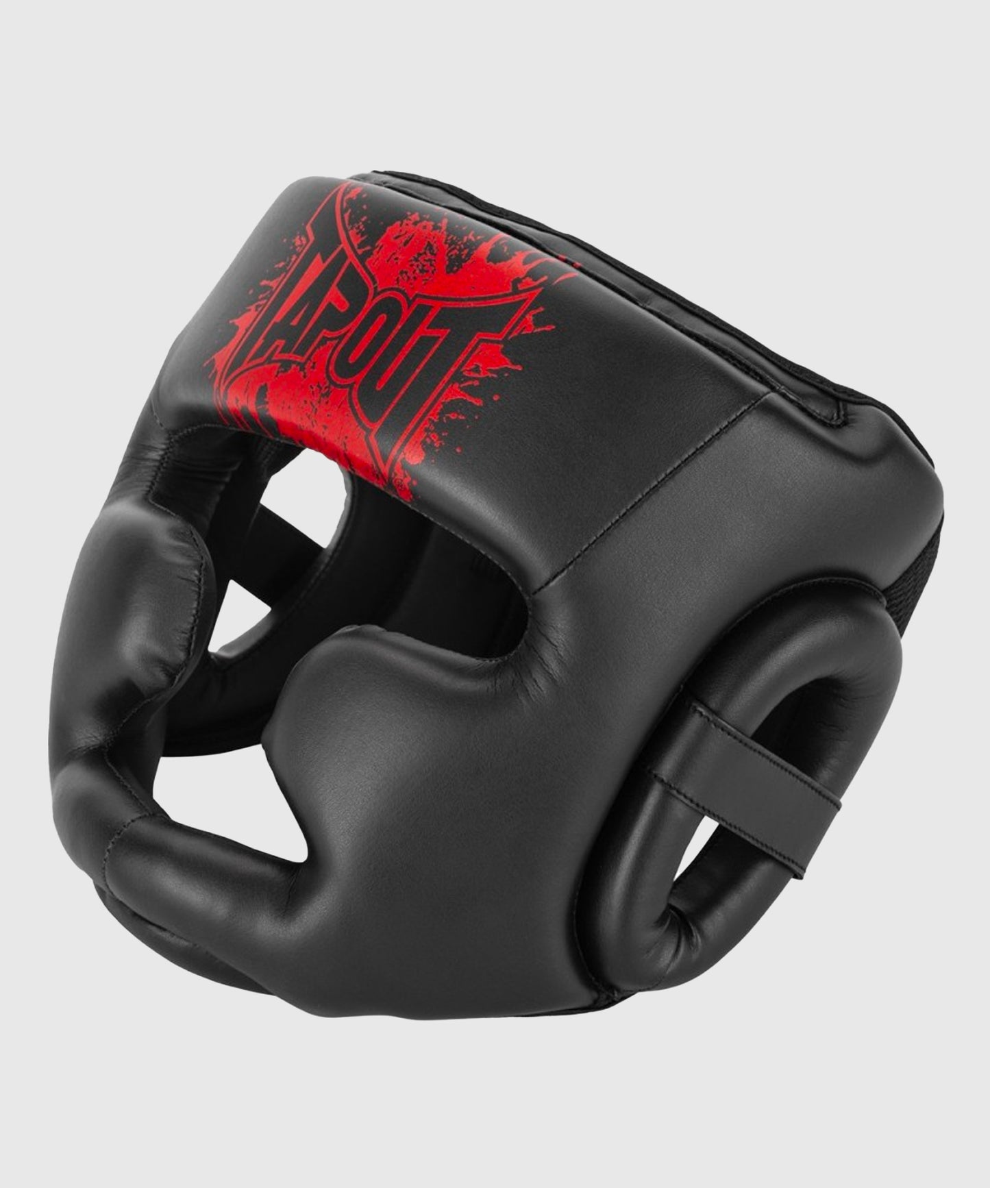 Casque de Boxe Tapout - Noir/Rouge
