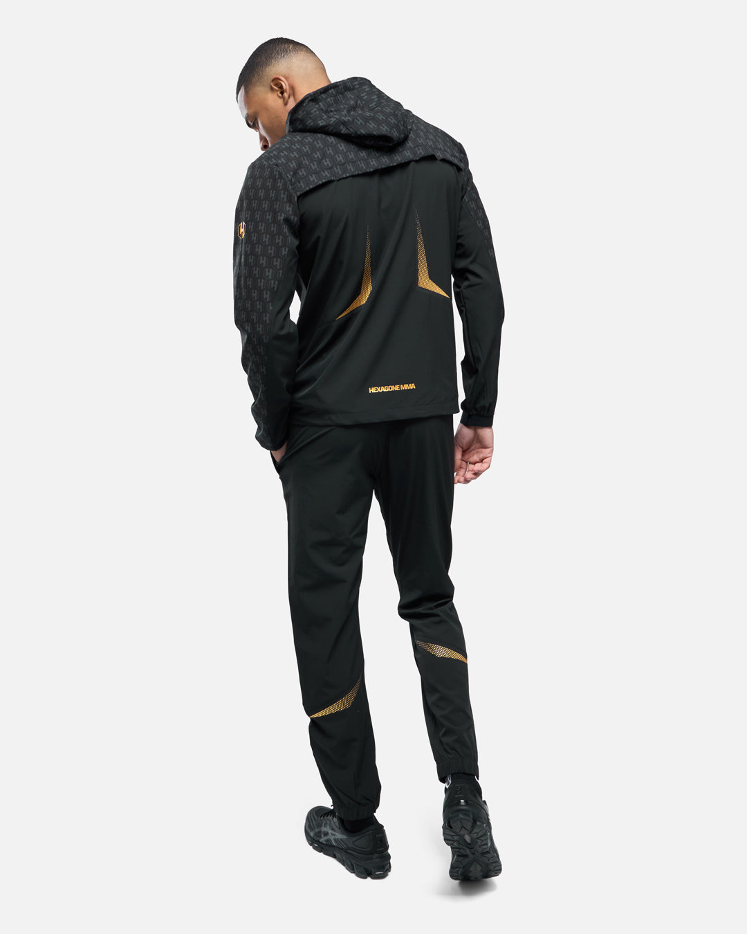 FK x Venum Hexagone MMA Chándal Chándal completo (chaqueta + pantalón) - Negro/Oro