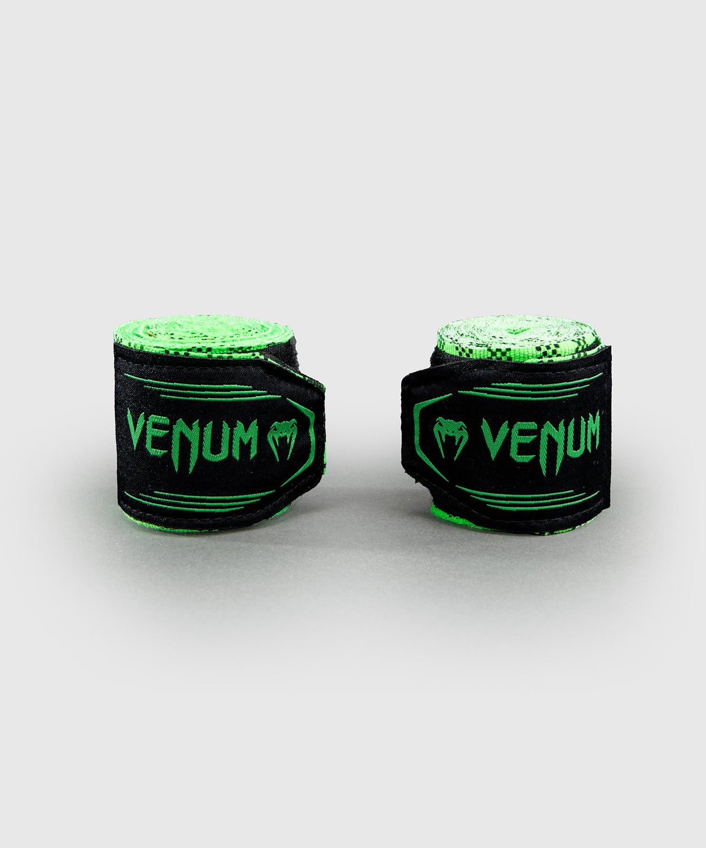 Venum Kontact Evo Tartan Boxing Bandagen - Neon Grün