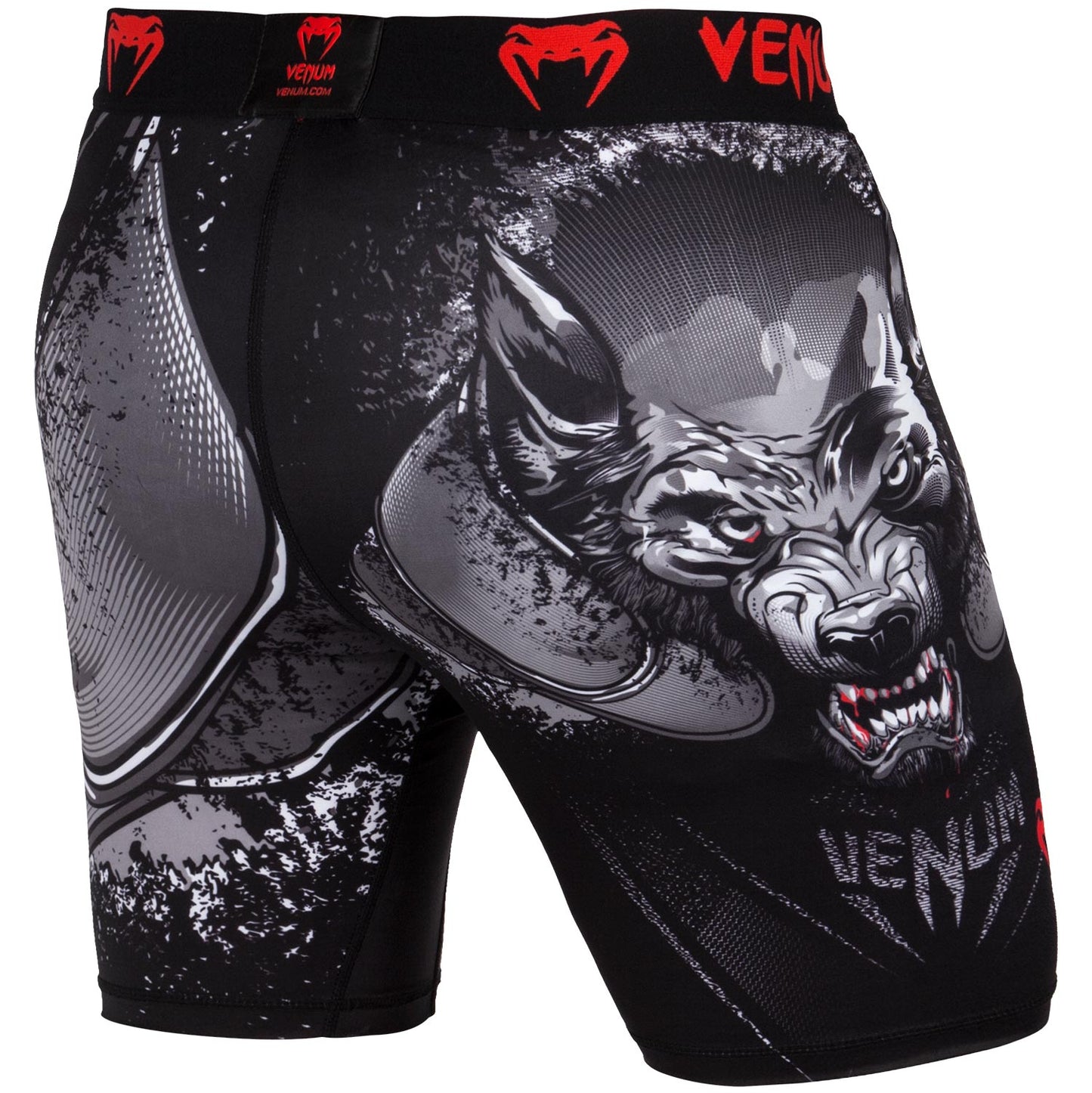 Venum Werewolf Compression Shorts - Black/Grey