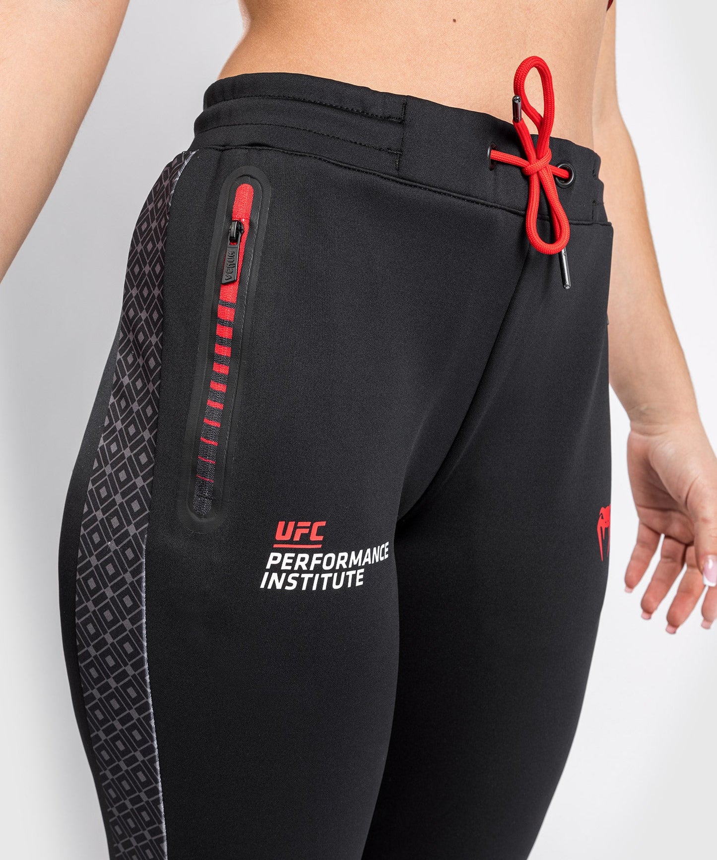 Venum Performance Institute UFC Jogginghose - Damen - Schwarz/Rot