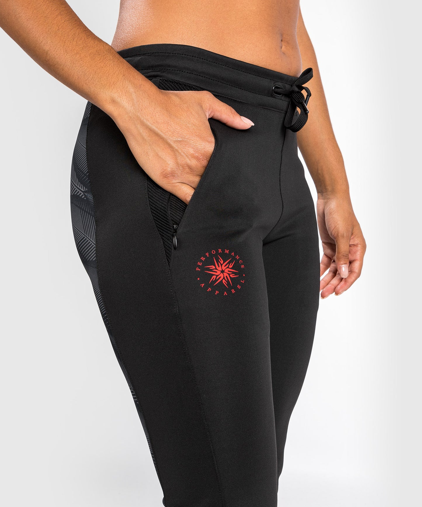 Venum Phantom Jogginghose - Für Frauen - Schwarz/Rot