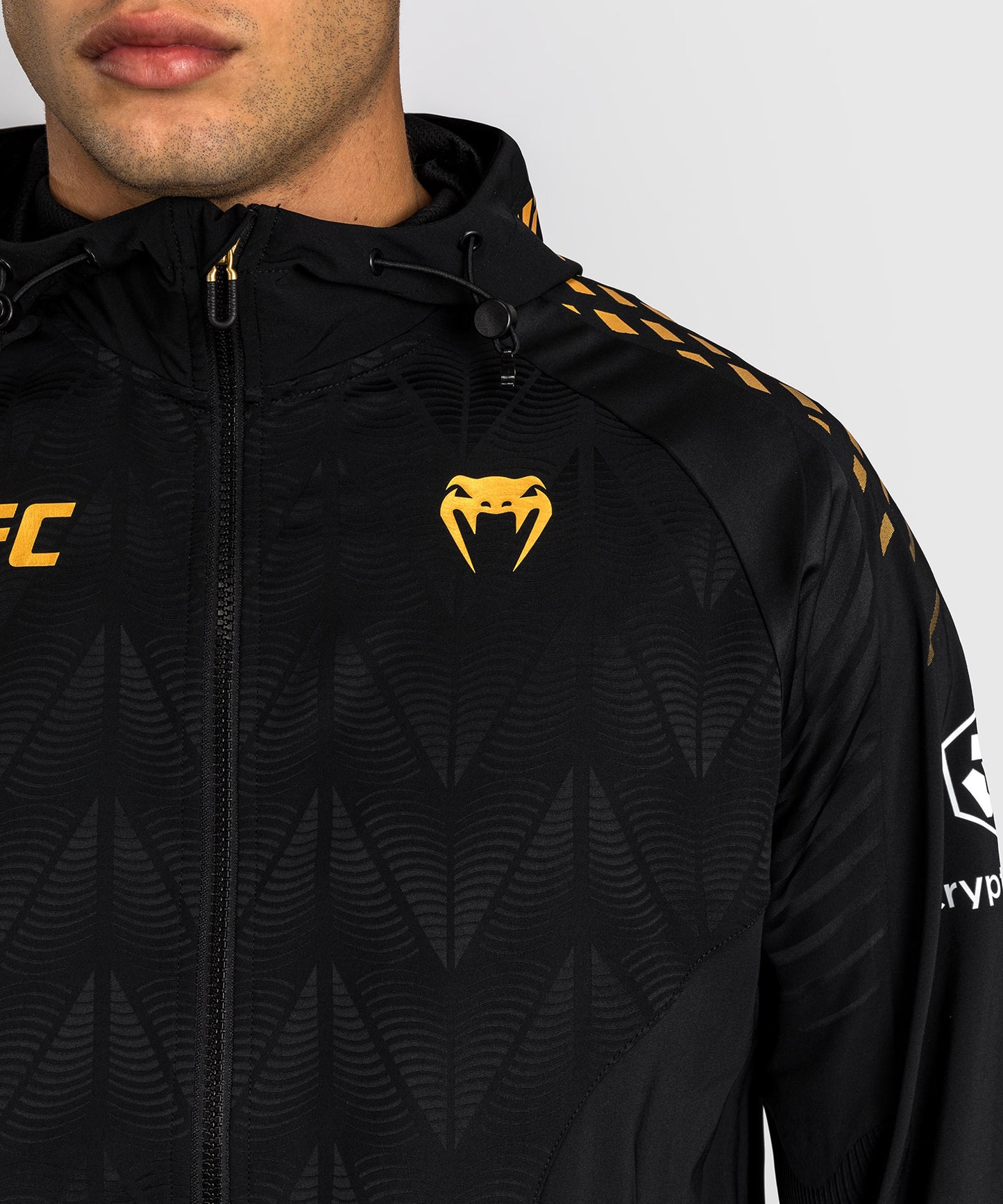Sweat à capuche Walkout Homme UFC Zenith by Venum Authentic Fight Night - Champion