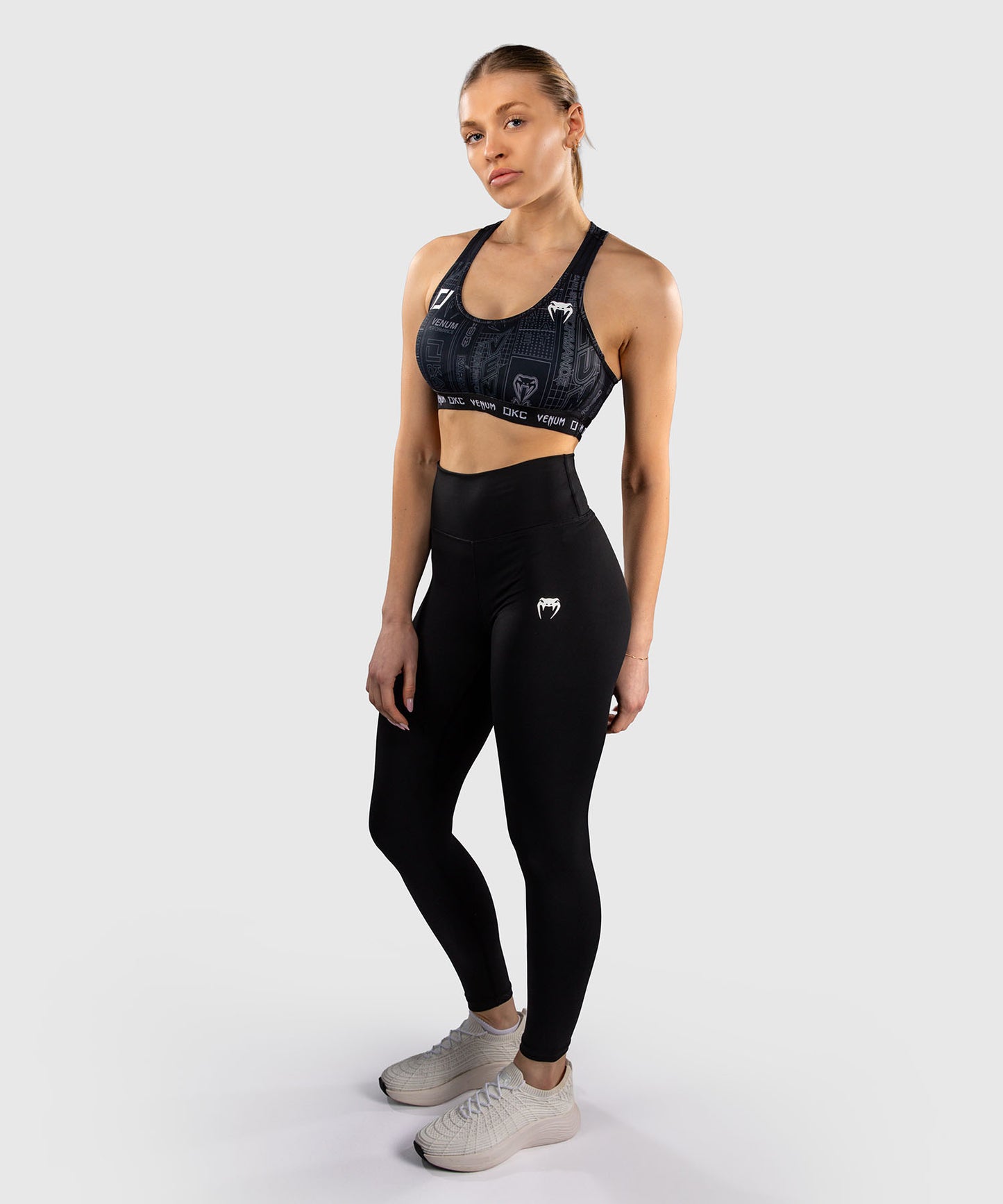 Karate Combat by Venum Sports Bra - Black/Grey