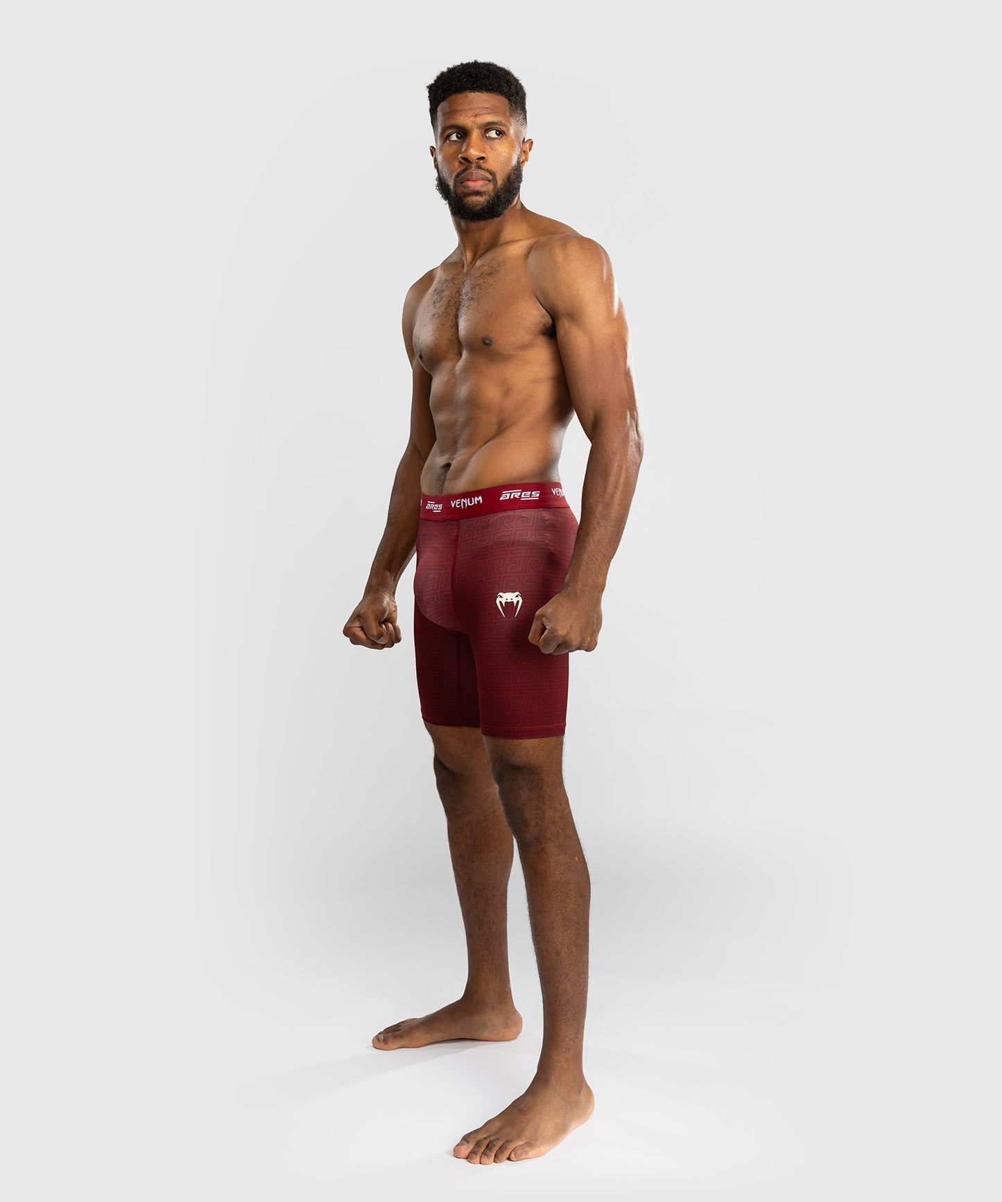 Venum x Ares Pantaloni Vale Tudo Uomo - Borgogna