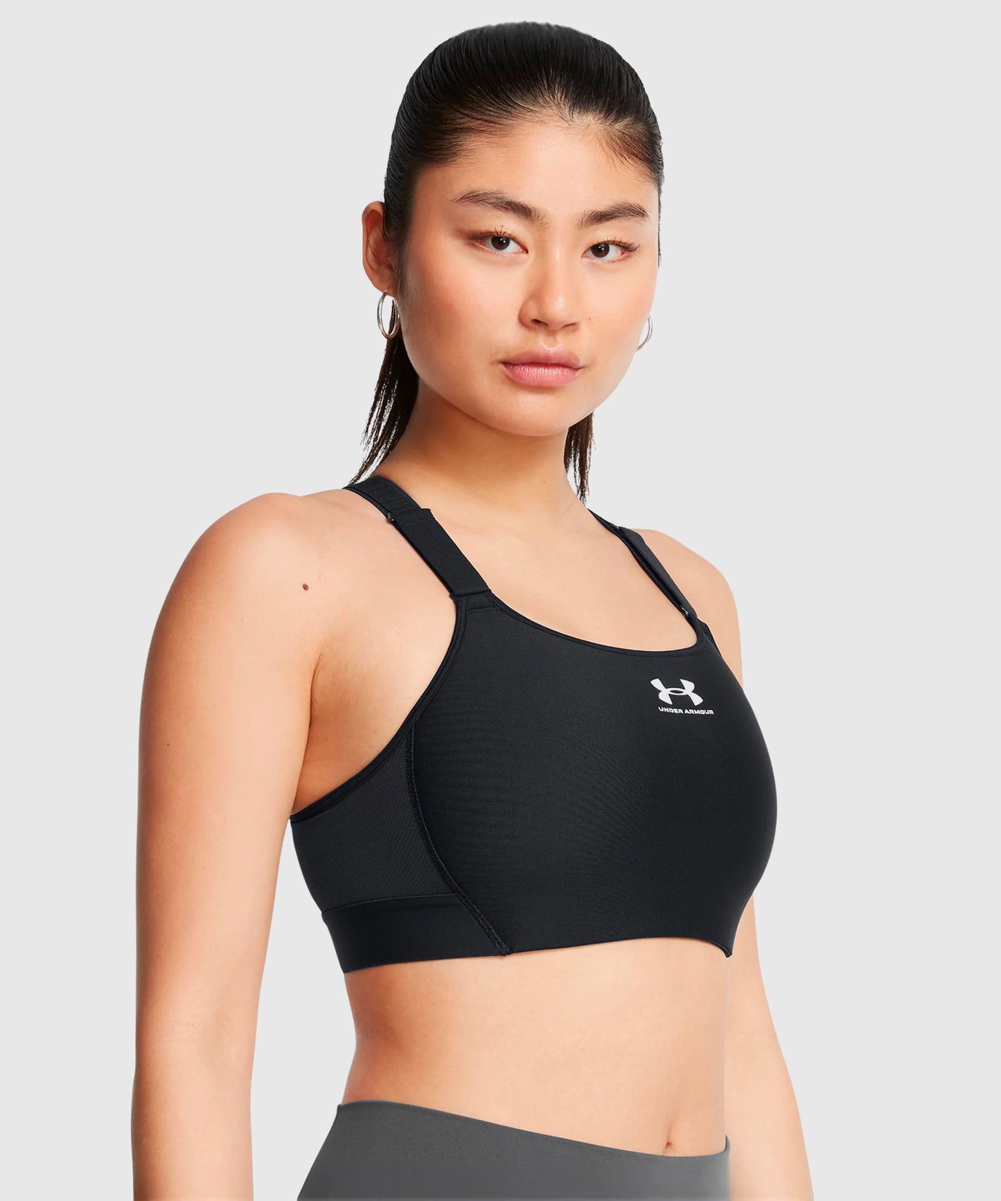 Under Armour Heatgear® Armour High Brassierade Deporte Para Mujer – Negro
