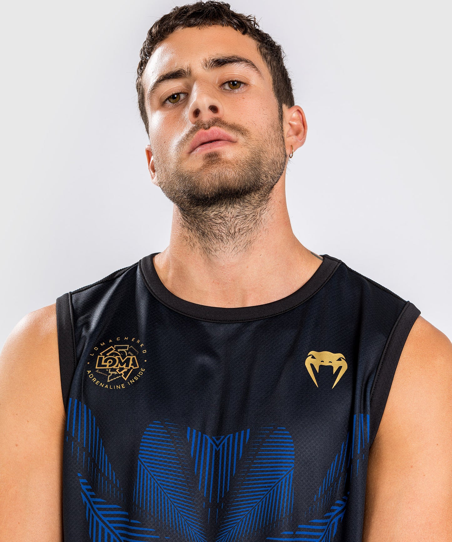 Venum Phantom Loma Camiseta sin mangas Dry Tech - Negro/Azul