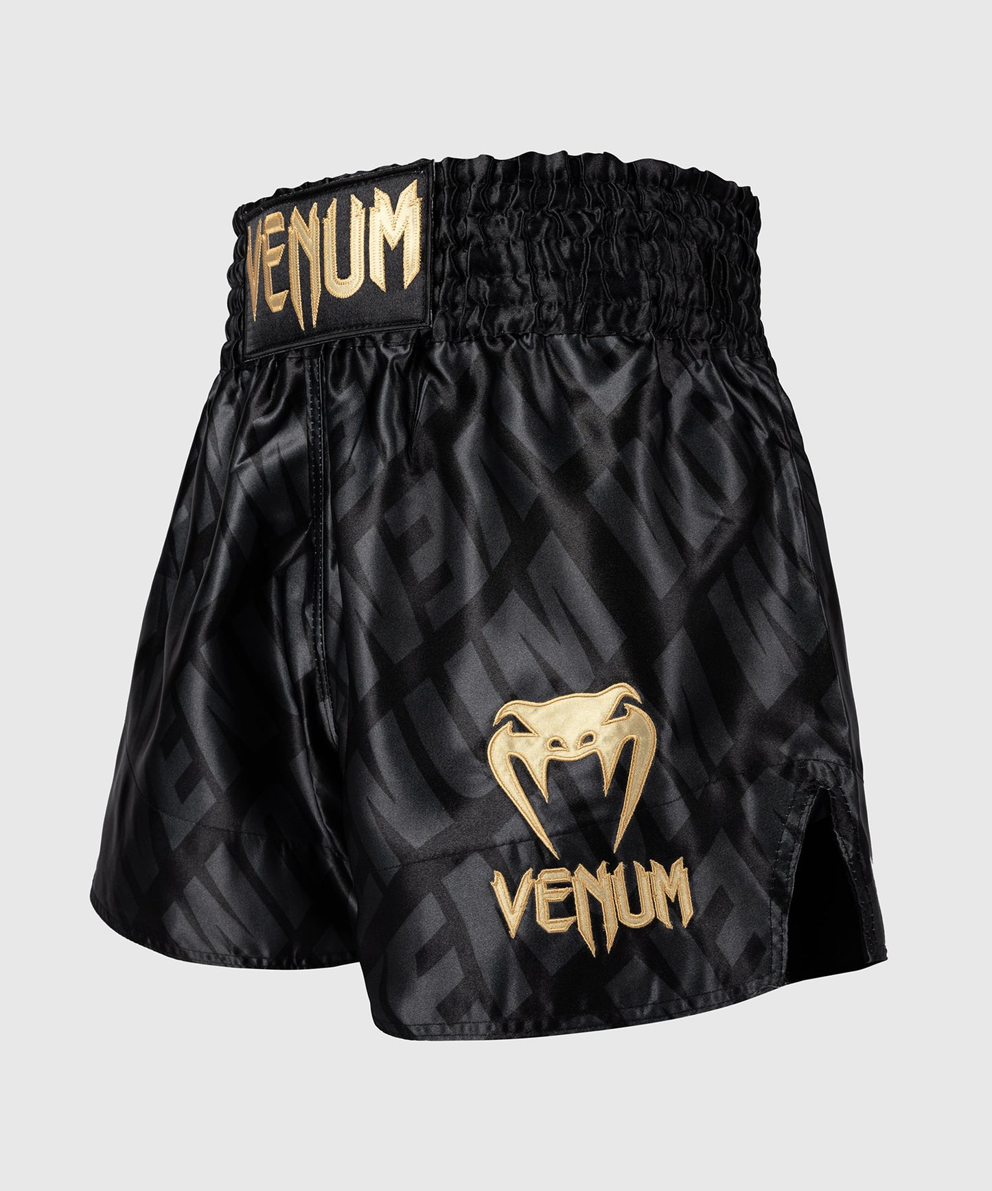 Venum Contender XT Muay Thai Shorts – Schwarz/Gold