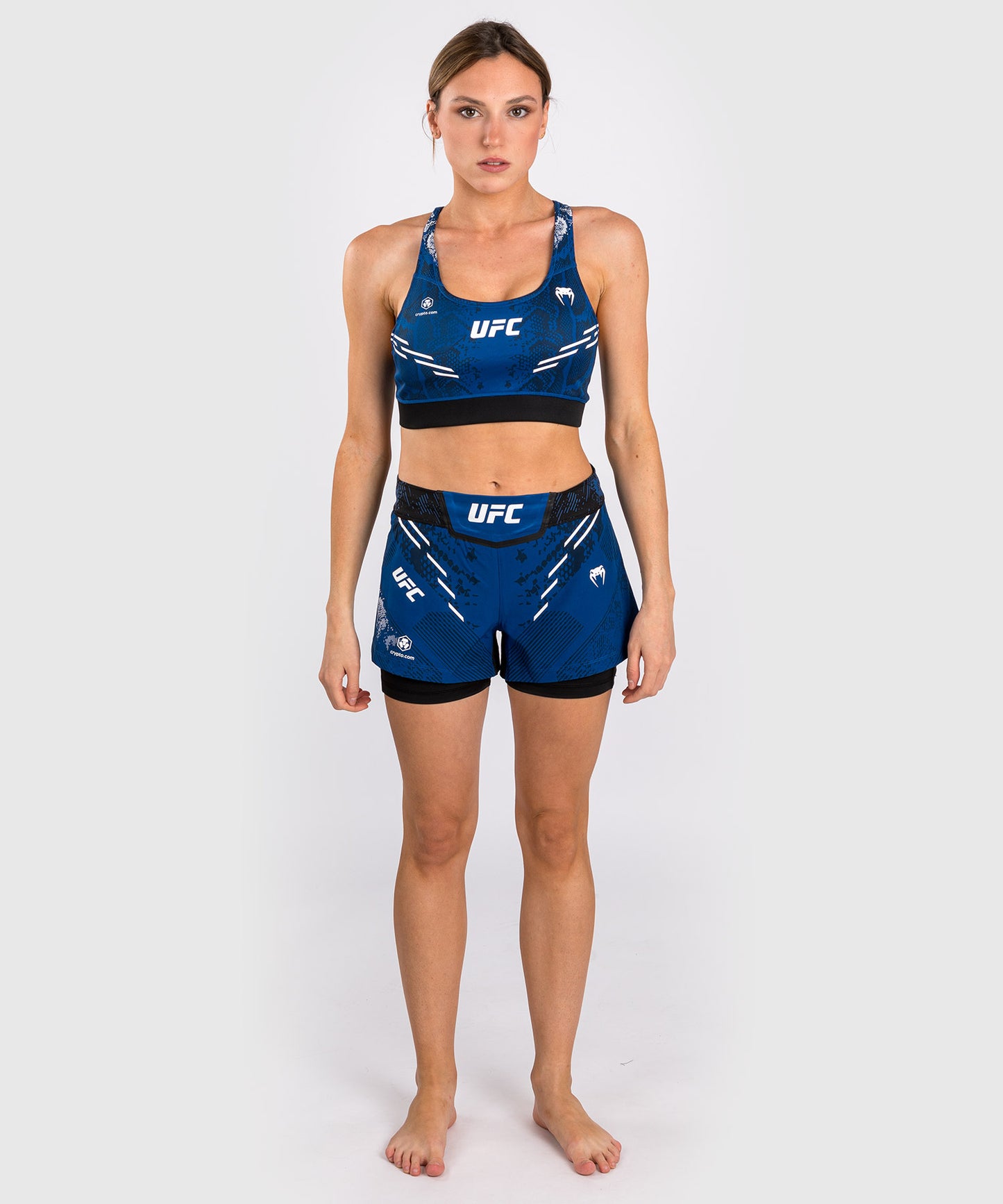 UFC Adrenaline by Venum Authentic Fight Night Women's Sports Bra - Blau