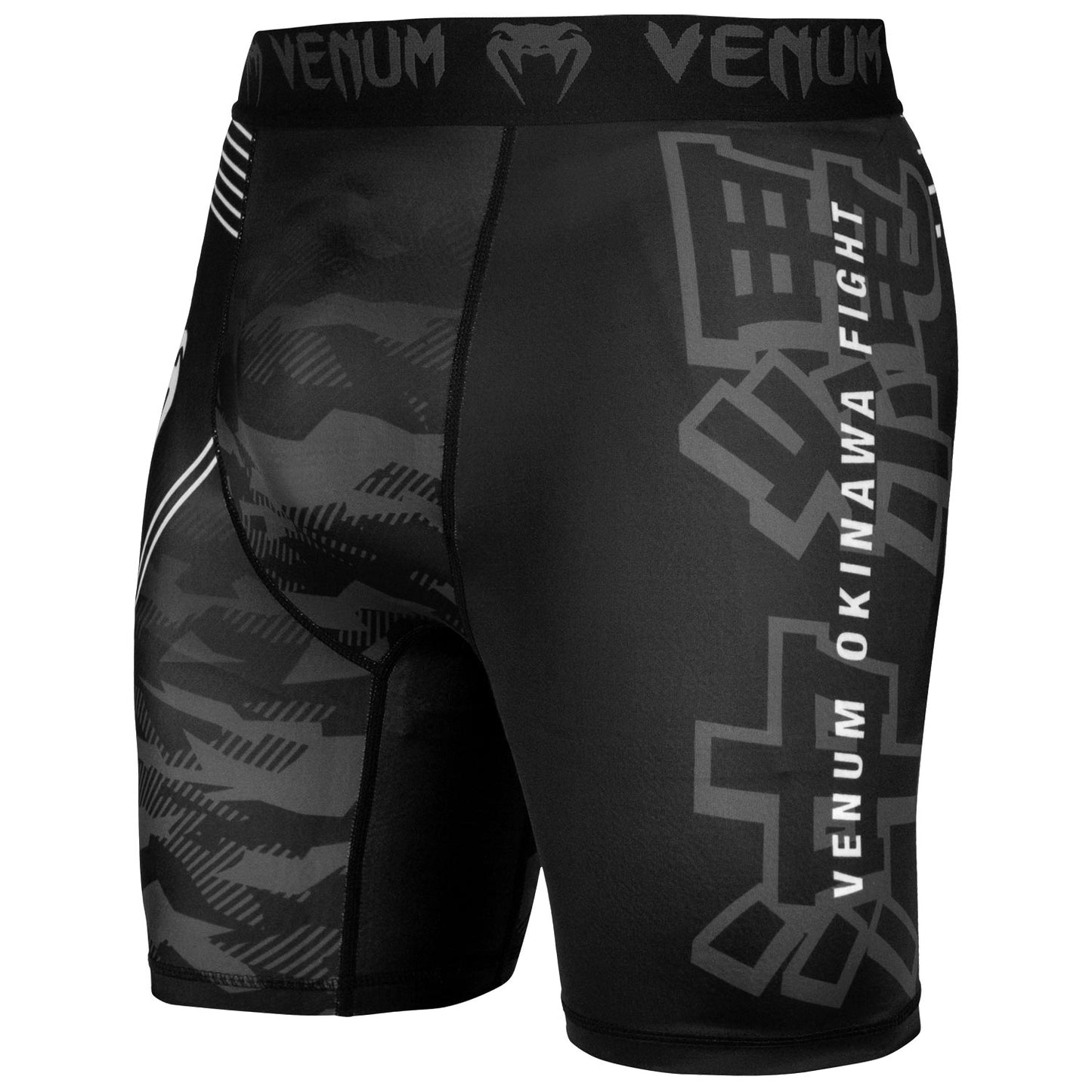 Short de compression Venum Okinawa 2.0 - Noir/Blanc