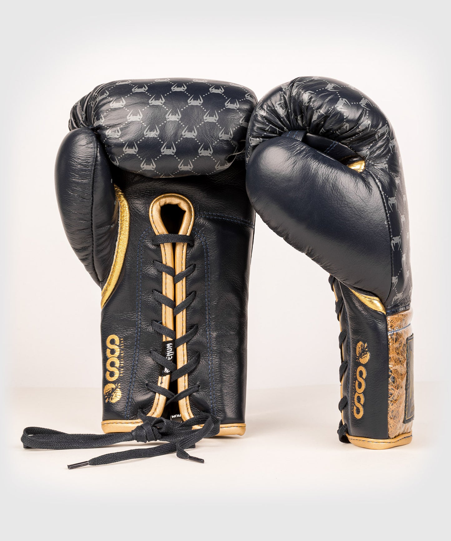 Guantes de boxeo Venum Coco Monogram Pro - Azul pizarra
