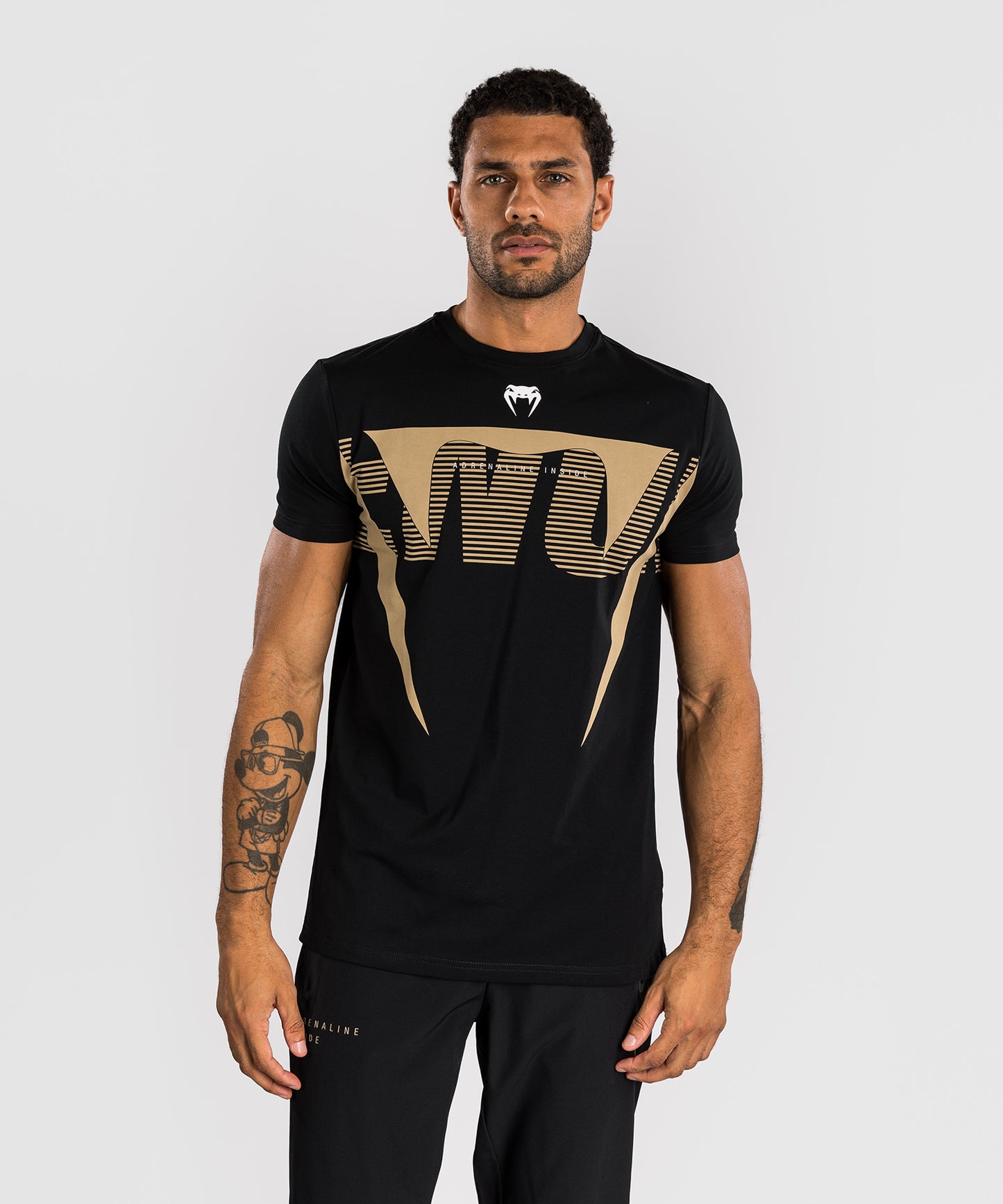 Venum Adrenaline T-Shirt – Schwarz/Sand