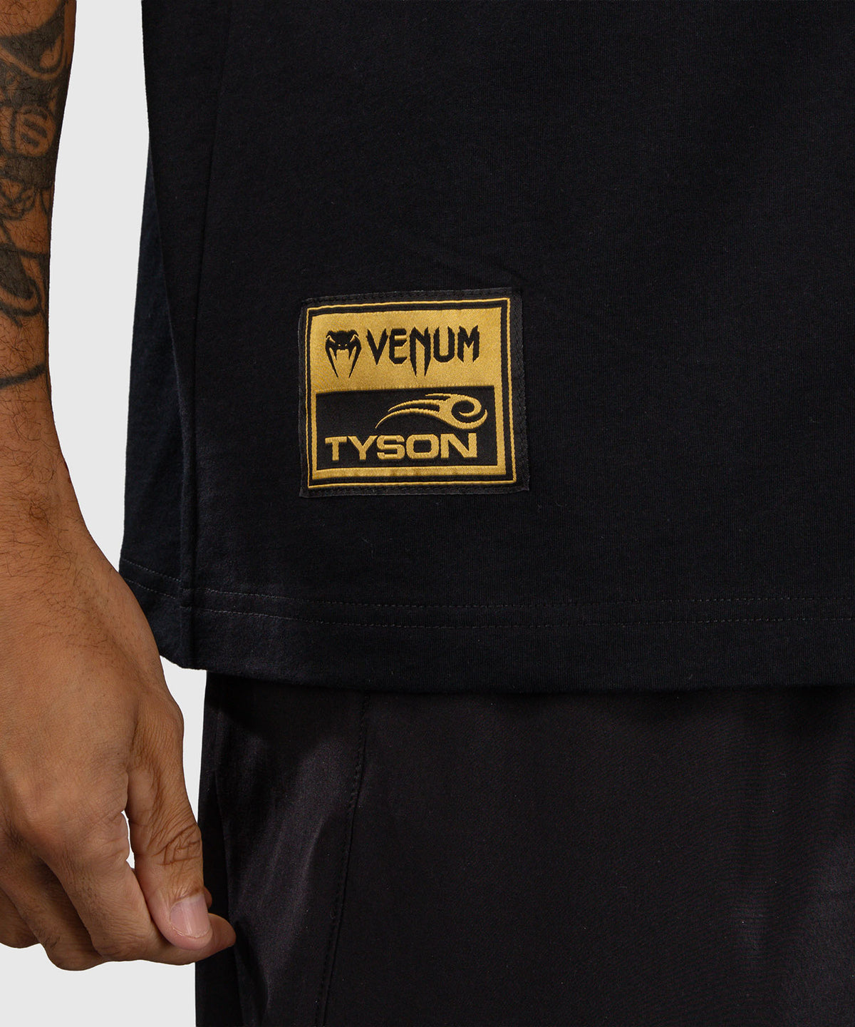 T-shirt Venum x Mike Tyson Tiger - Noir/Or