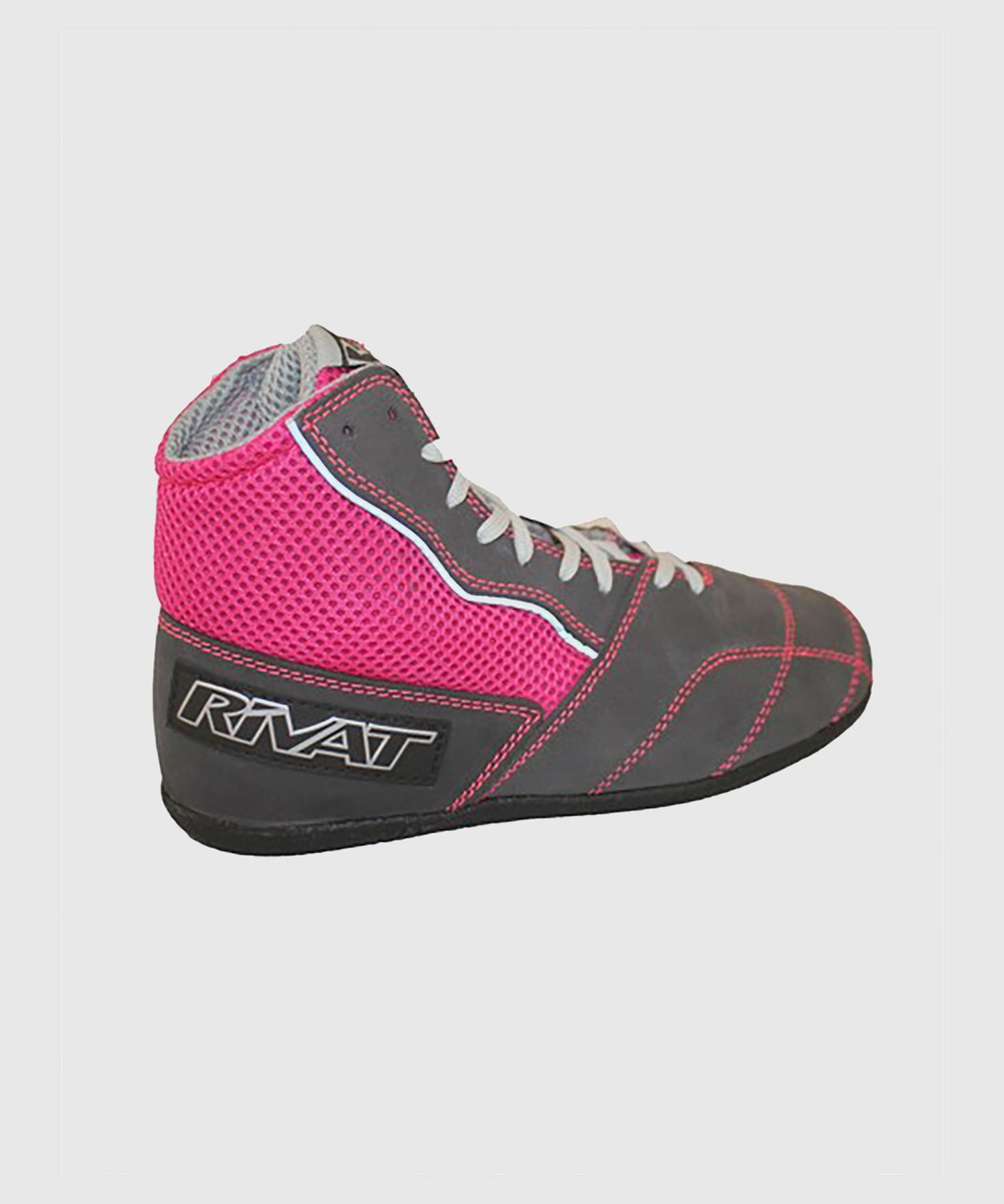 Rivat Boom Lady Französische Boxen Schuhe - Grau/Rosa