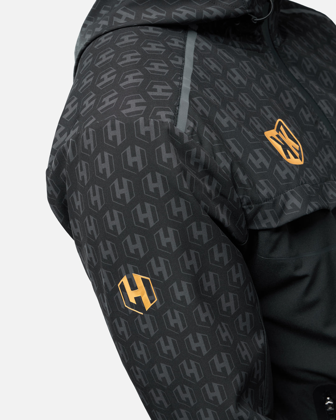 FK x Venum Hexagone MMA Chándal Chándal completo (chaqueta + pantalón) - Negro/Oro