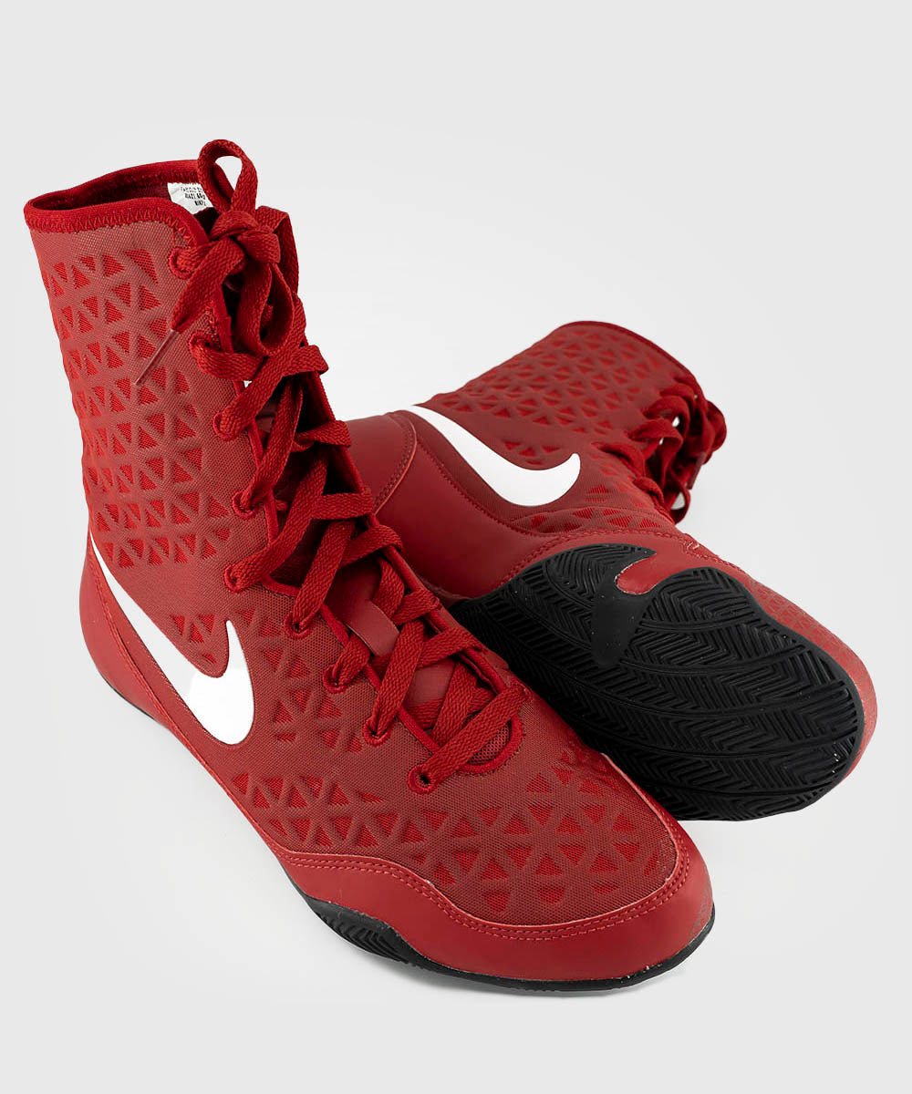 Nike Ko Scarpe da Boxe - Rosso/Bianco