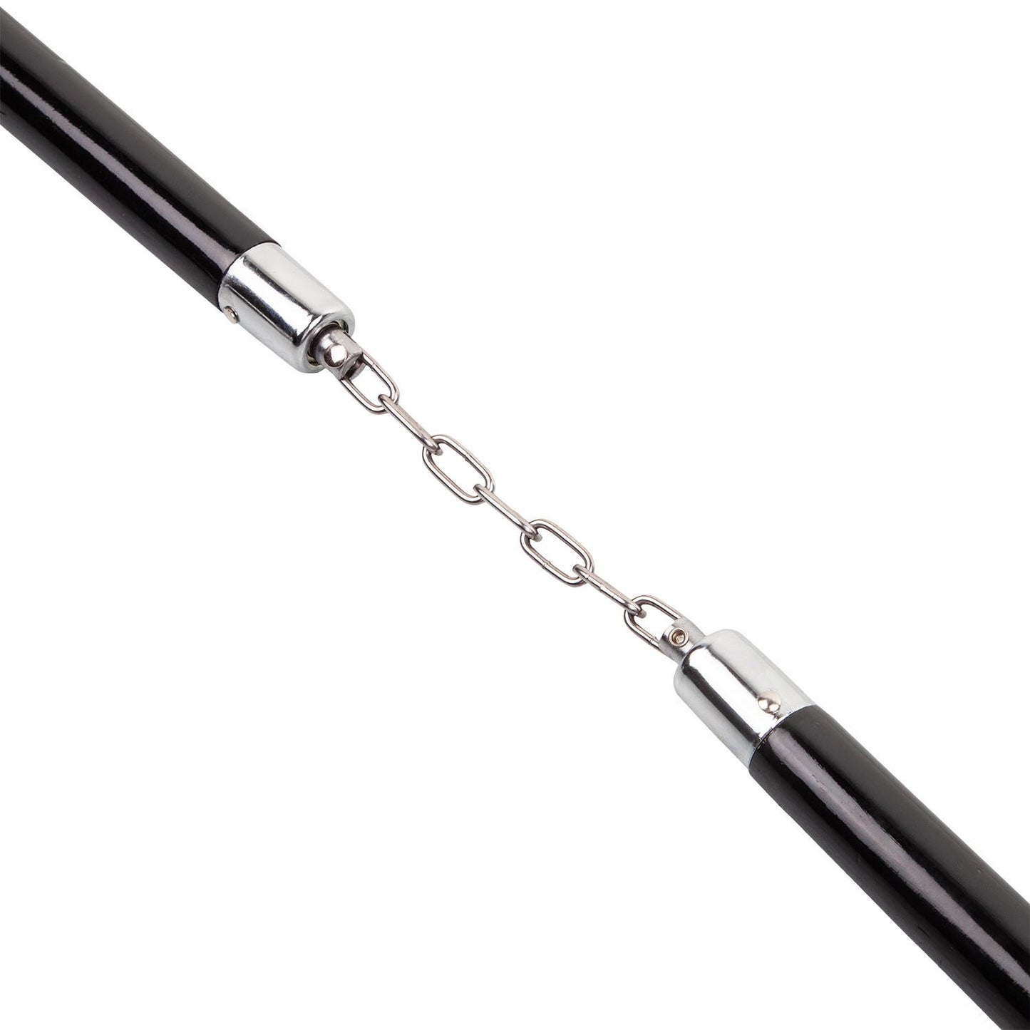 Nunchaku bois chaîne noir Metal Boxe