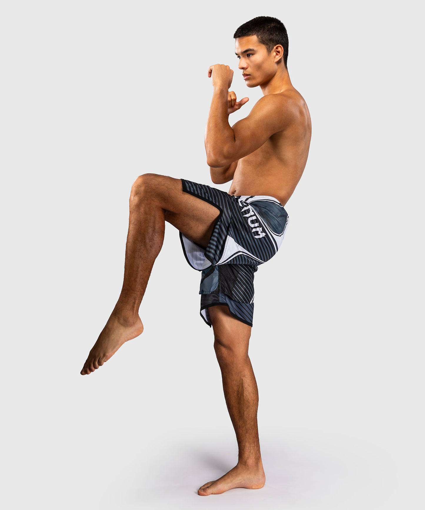Venum Camo Hero Short de Combate - Azul Marino Oscuro/Azul