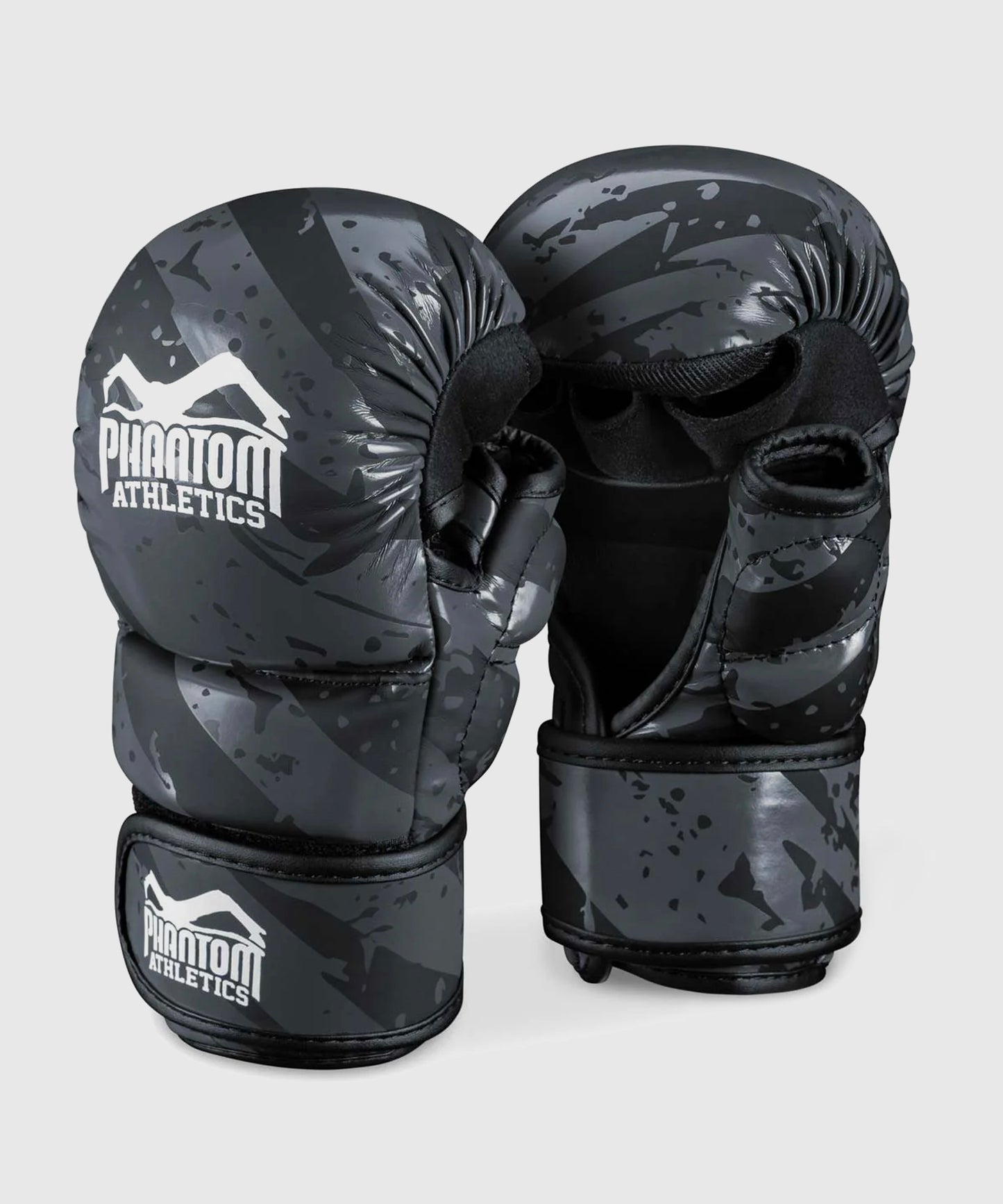 Phantom Athletics Evo Camo Tiger MMA-Sparring-Handschuhe - Grau