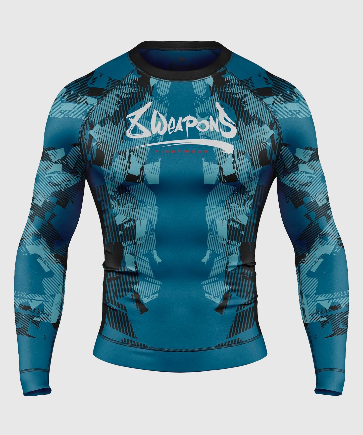 Rashguard À Manches Longues 8 Weapons Hit 2.0 - Bleu