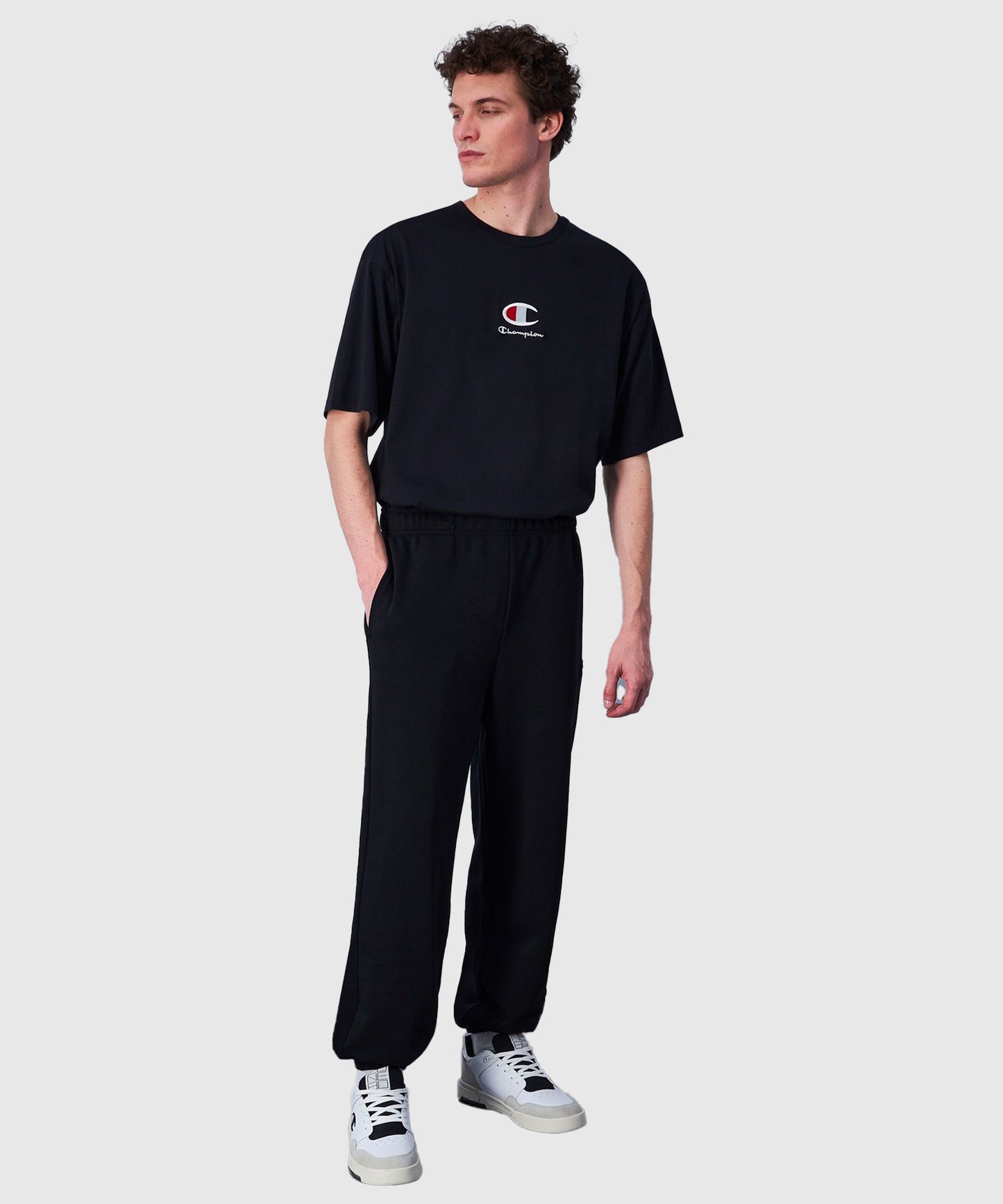 Champion Legacy T-Shirt Maniche Corte – Nero