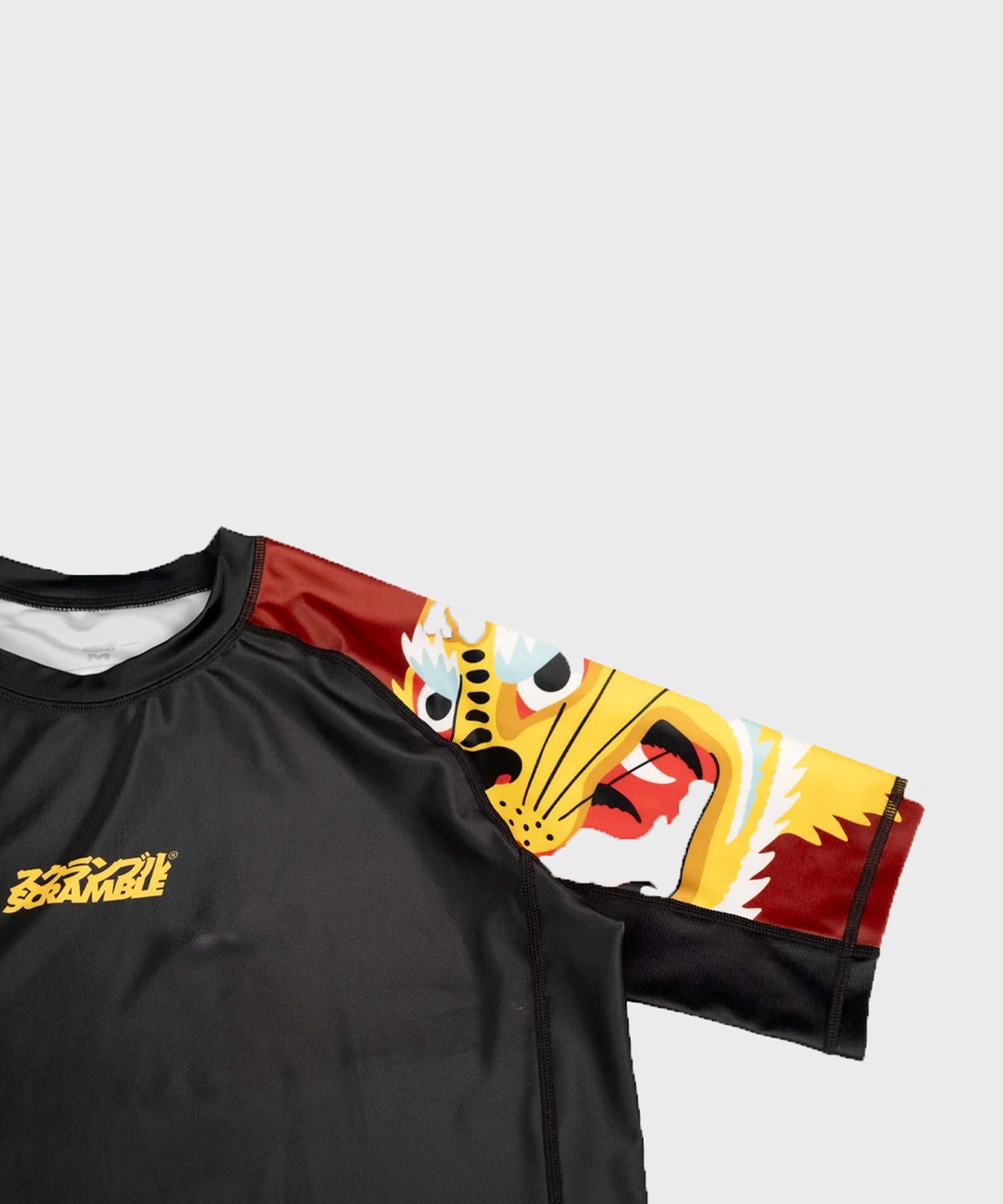 Rashguard À Manches Courtes Scramble Sukajan - Noir