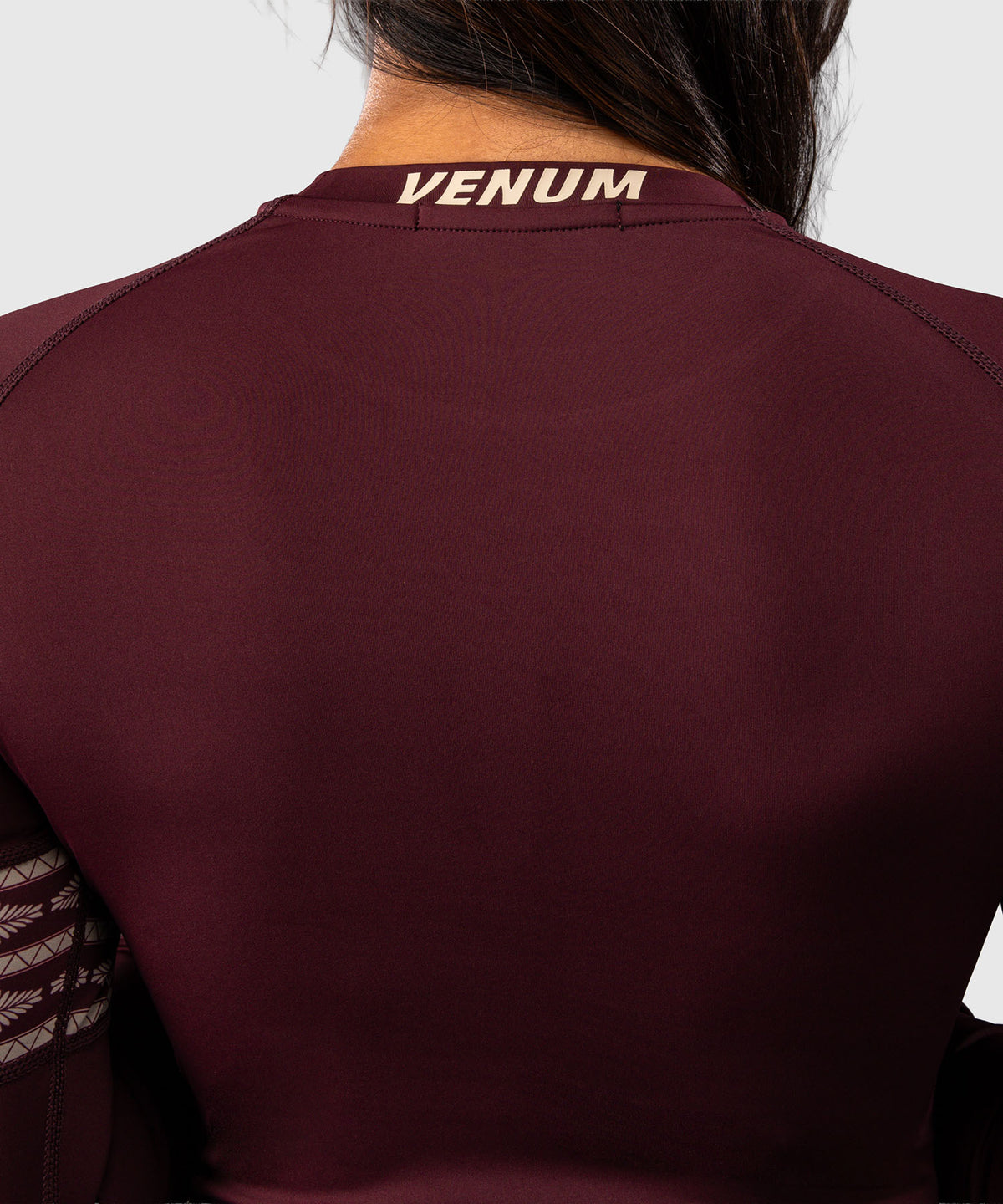 Venum Talisman Langarm Rashguard - Pflaume