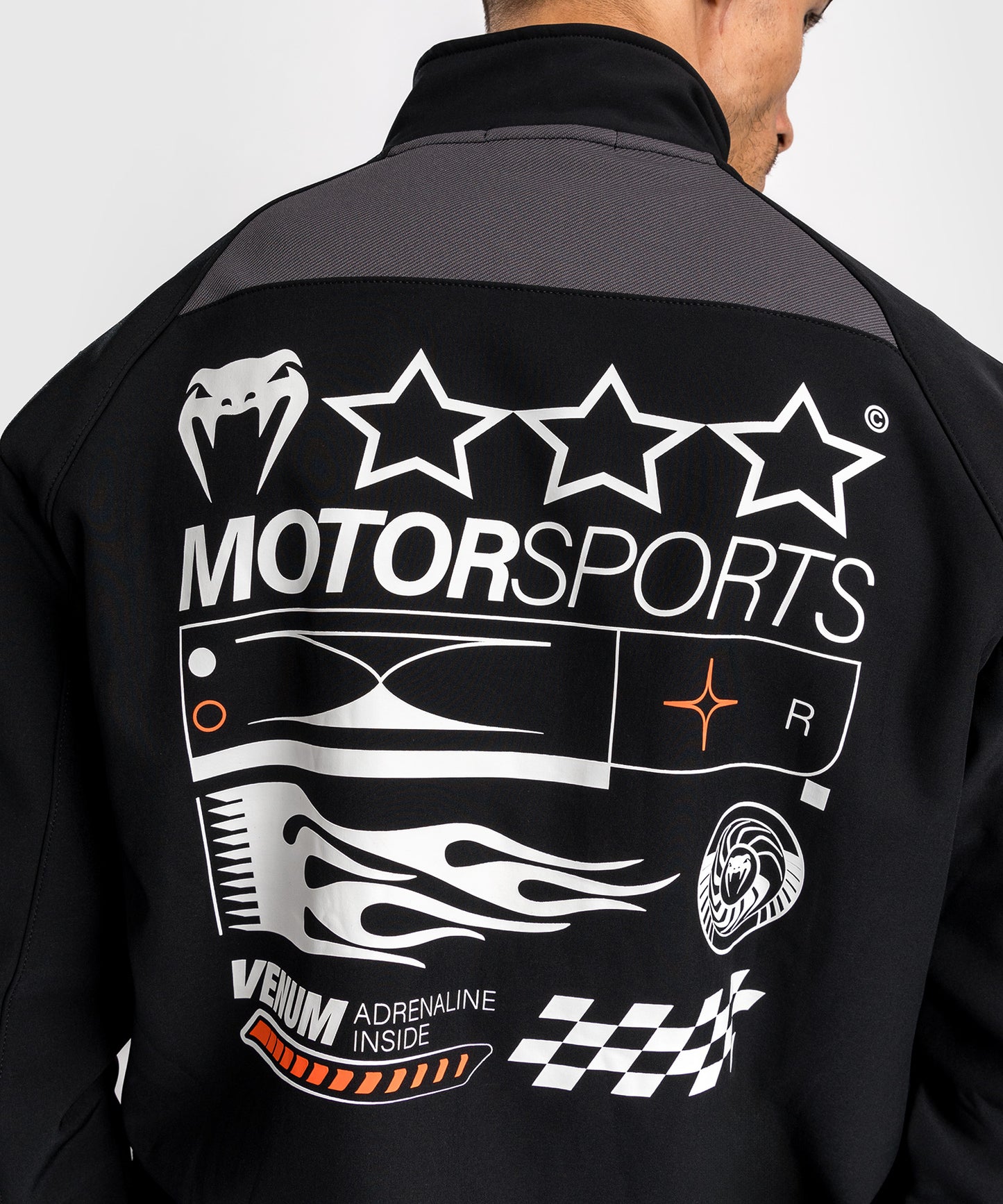 Venum Motorsport Giacca Softshell - Nero Profondo