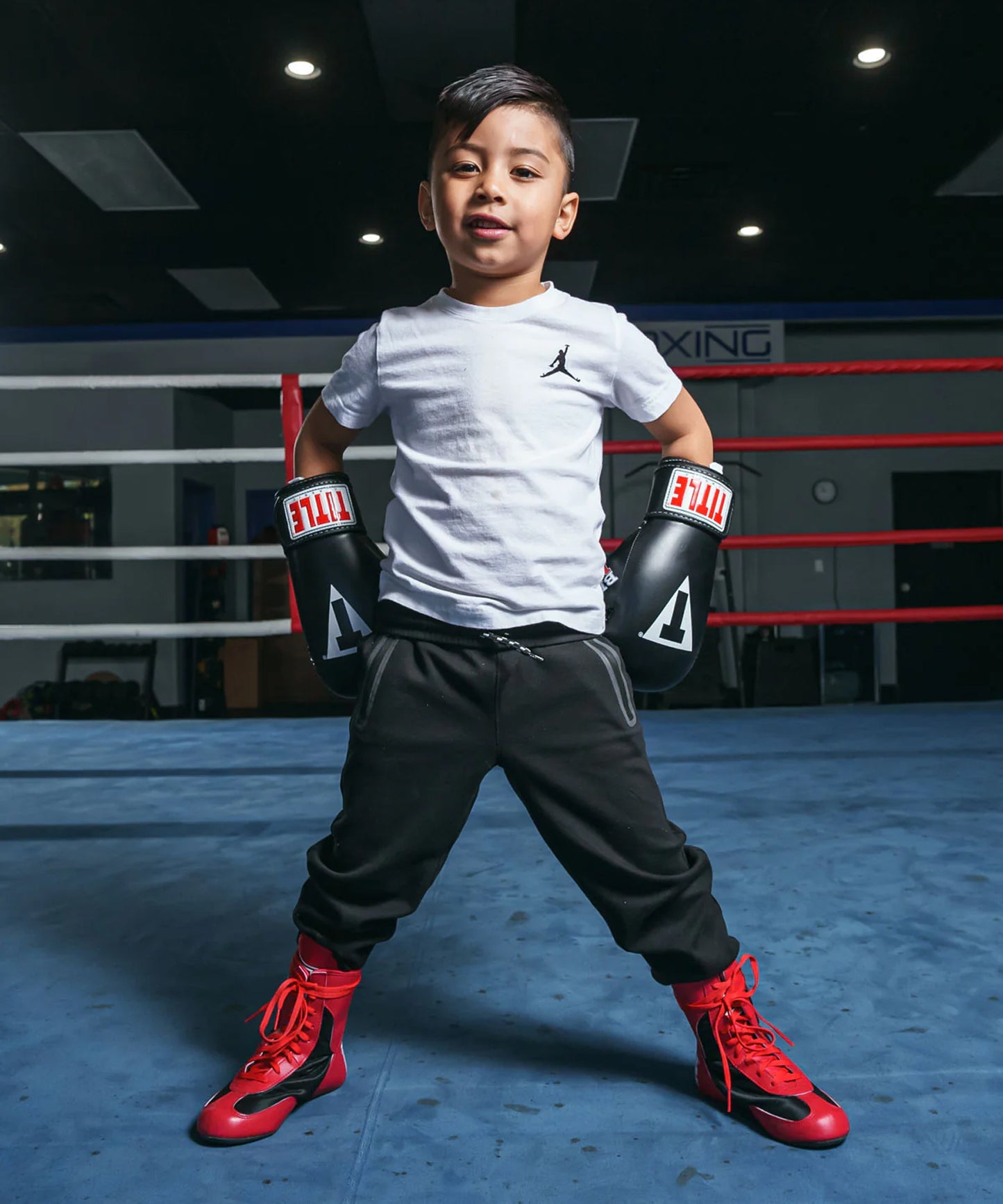 Title Boxing Black-Max Guantes de Boxeo - Negro