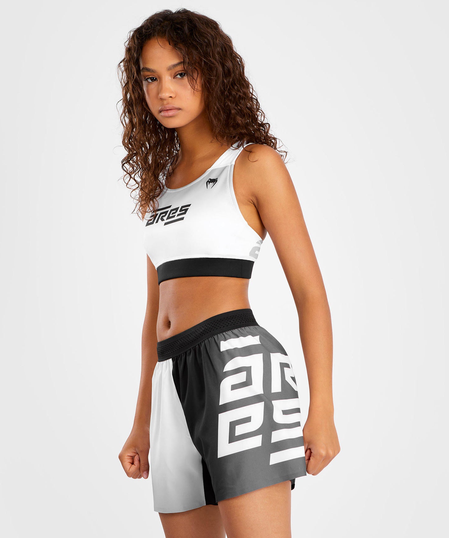 Venum x Ares Fightshort Für Damen – Weiß