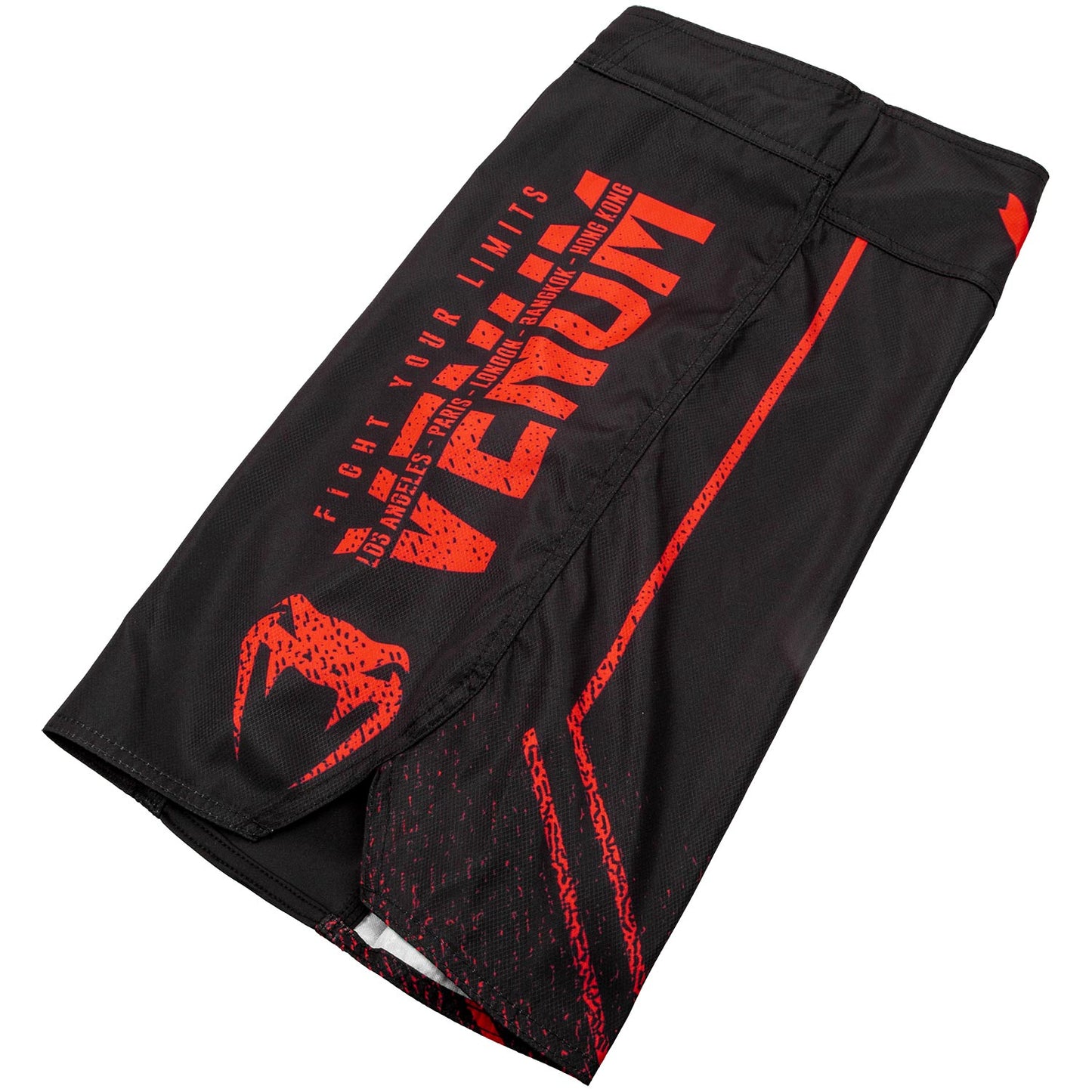 Fightshort Venum Signature - Noir/Rouge