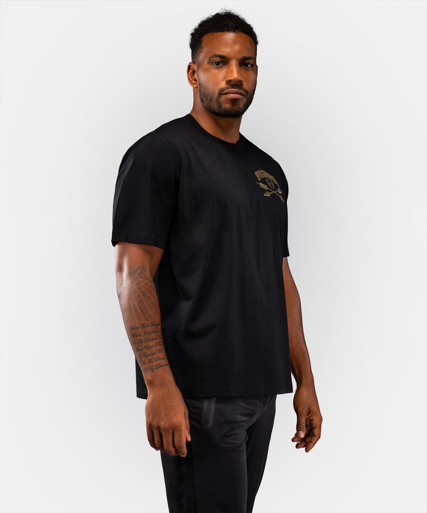 T-shirt Venum Wolf Atak – Noir/Gris