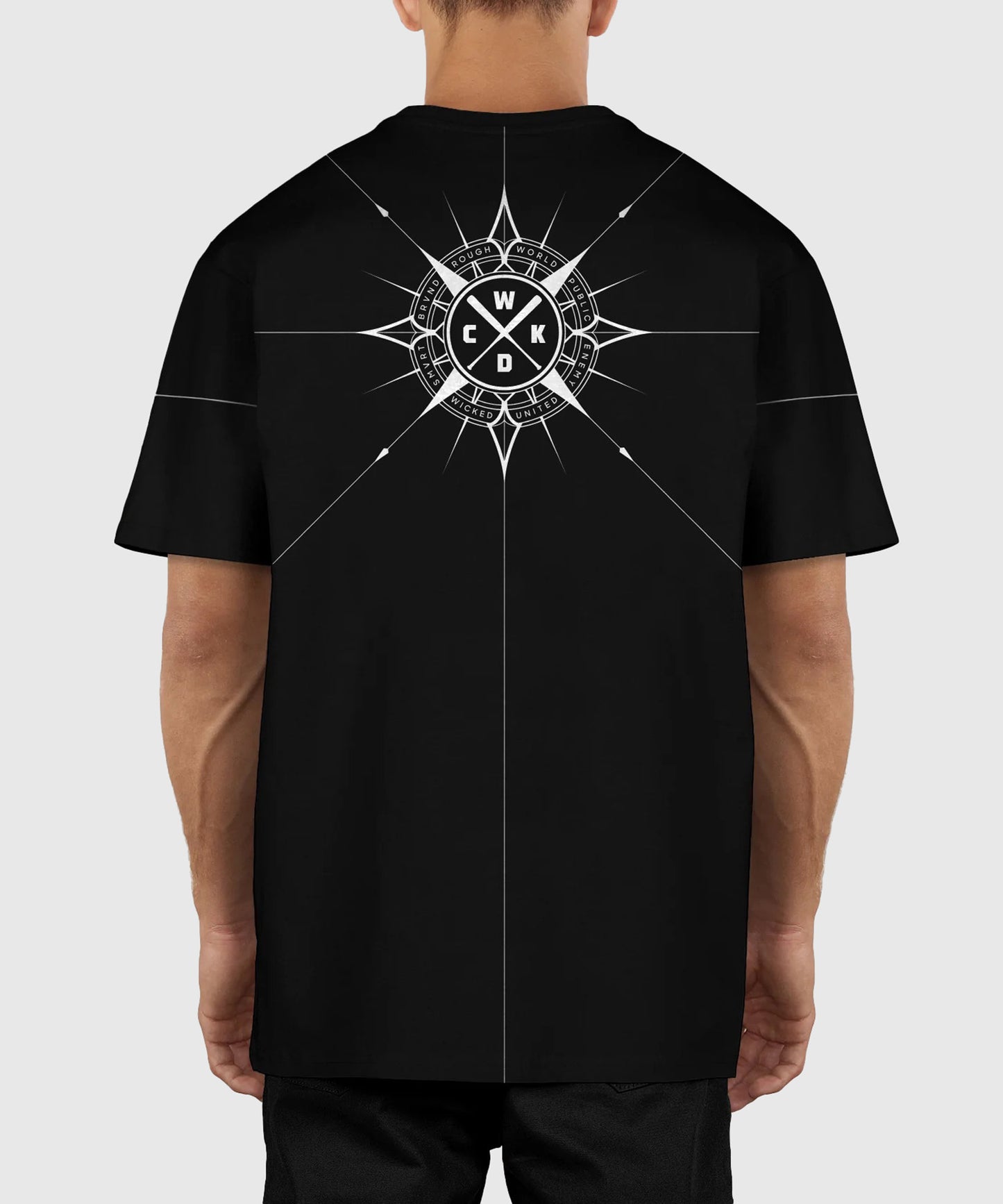 Wicked One Oversize Compass Maglietta da Allenamento - Nero