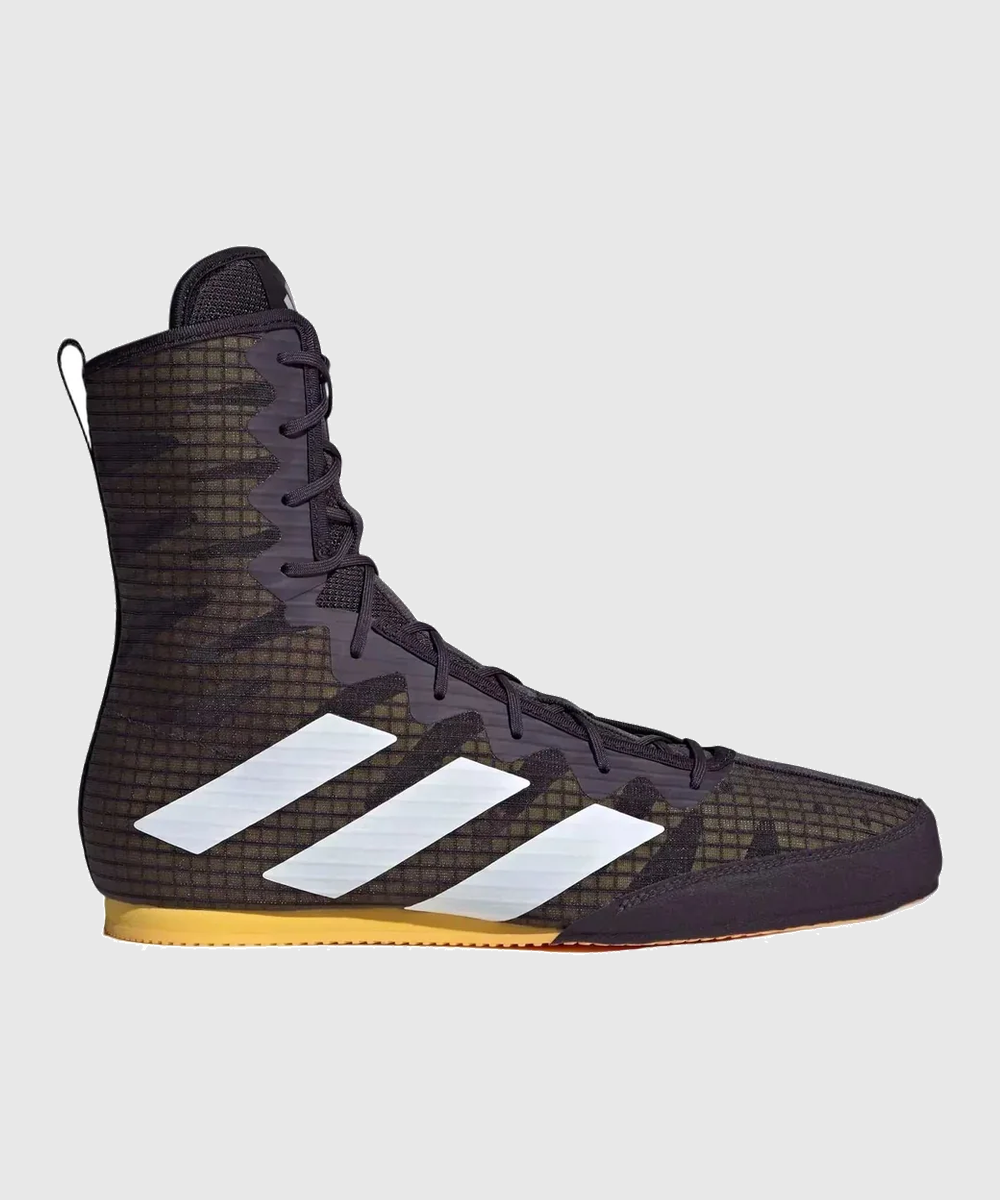 Adidas Box Hog 4 Scarpe da Boxe - Nero/Bianco