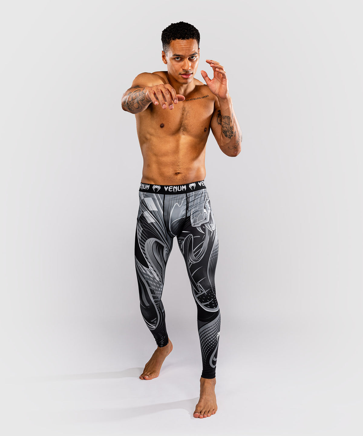 Pantalon de compression Venum Crimson Viper 2.0 - Noir/Gris