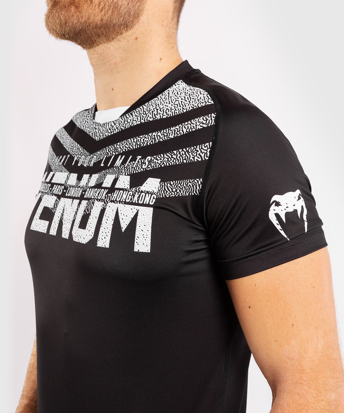 T-shirt Dry Tech Venum Signature - Noir/Blanc