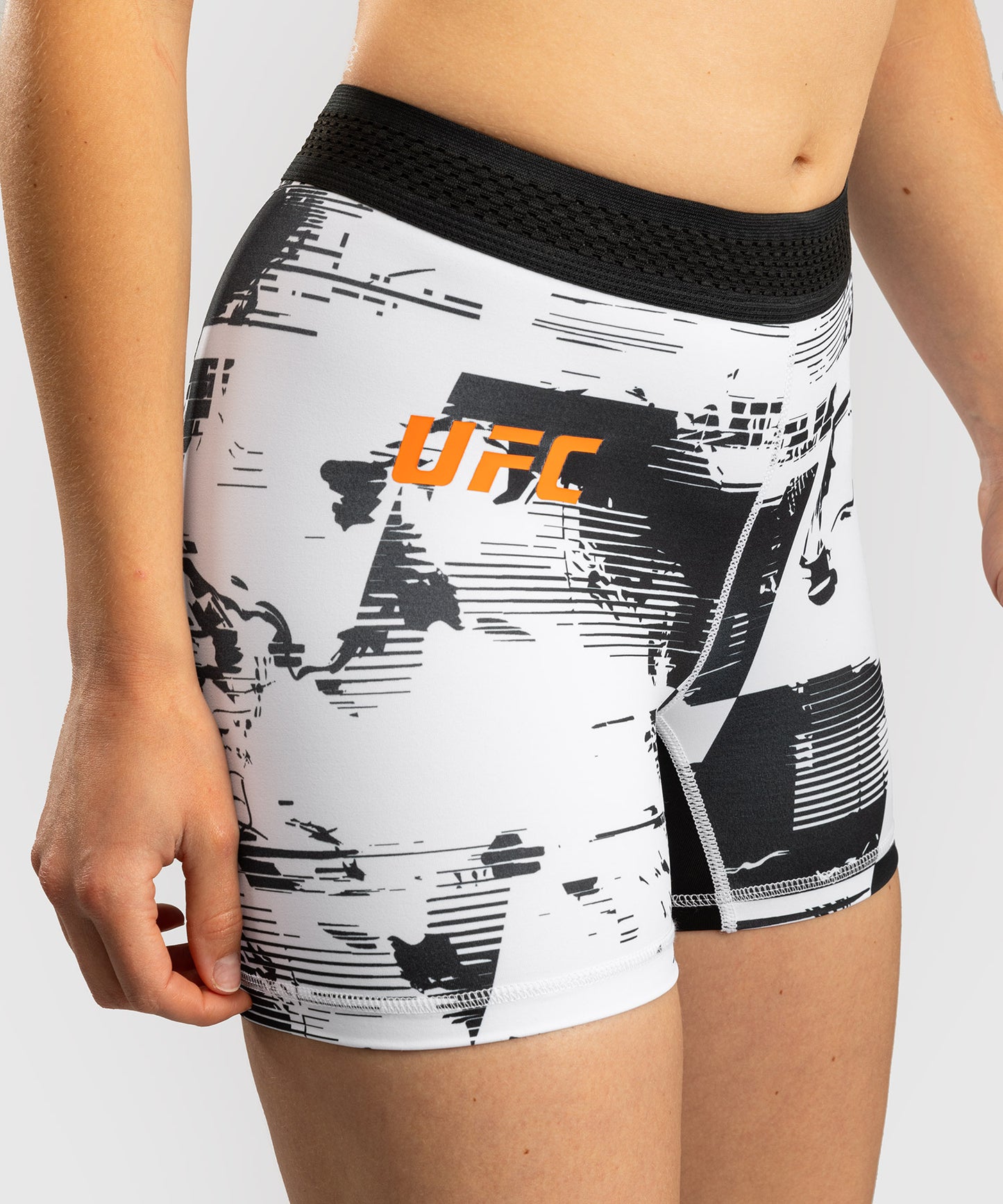 Short de compression Performance Femme UFC Zenith by Venum Authentic Fight Week - Blanc