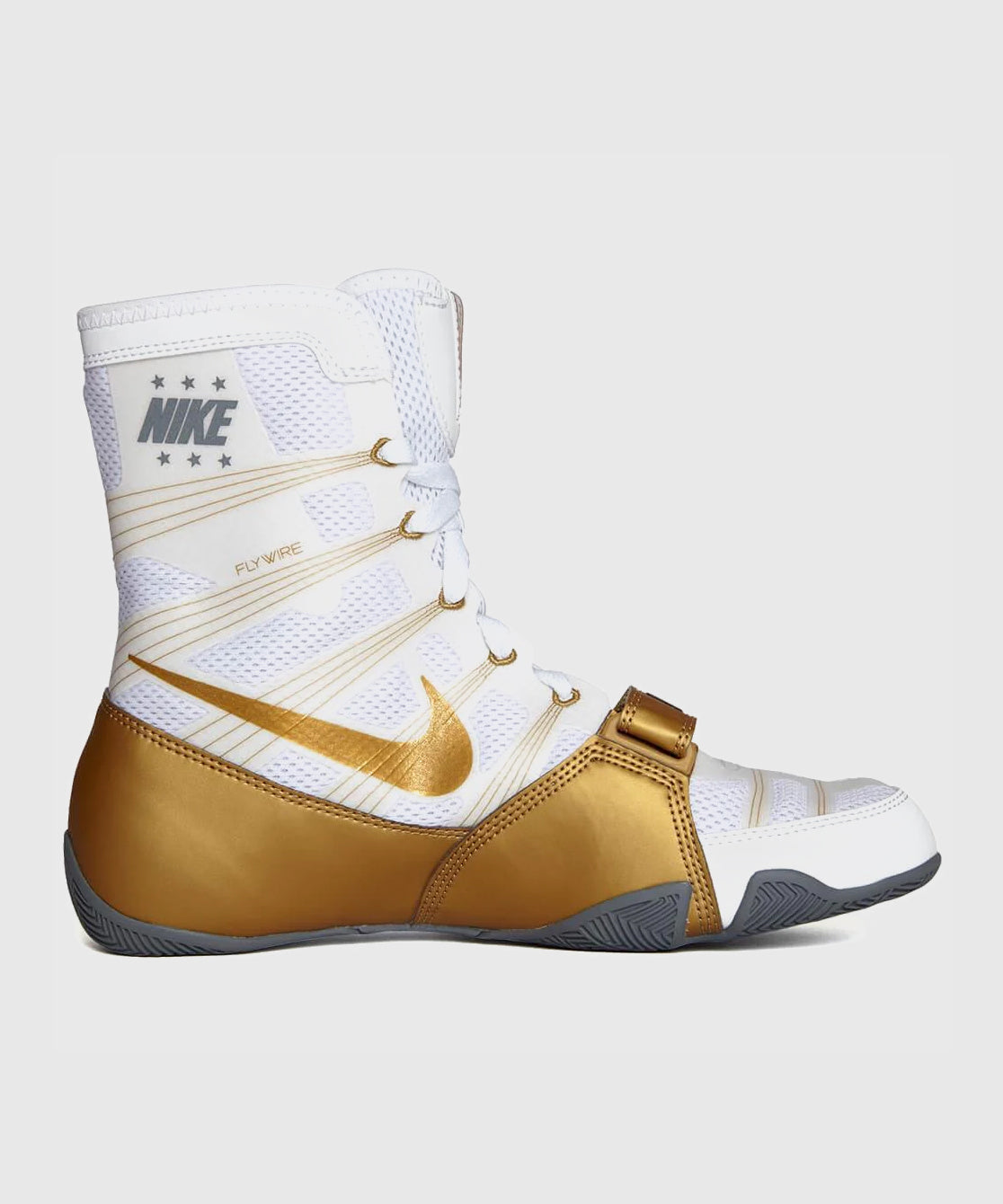 Nike Hyperko 1 Boxing Shoes - White/Gold