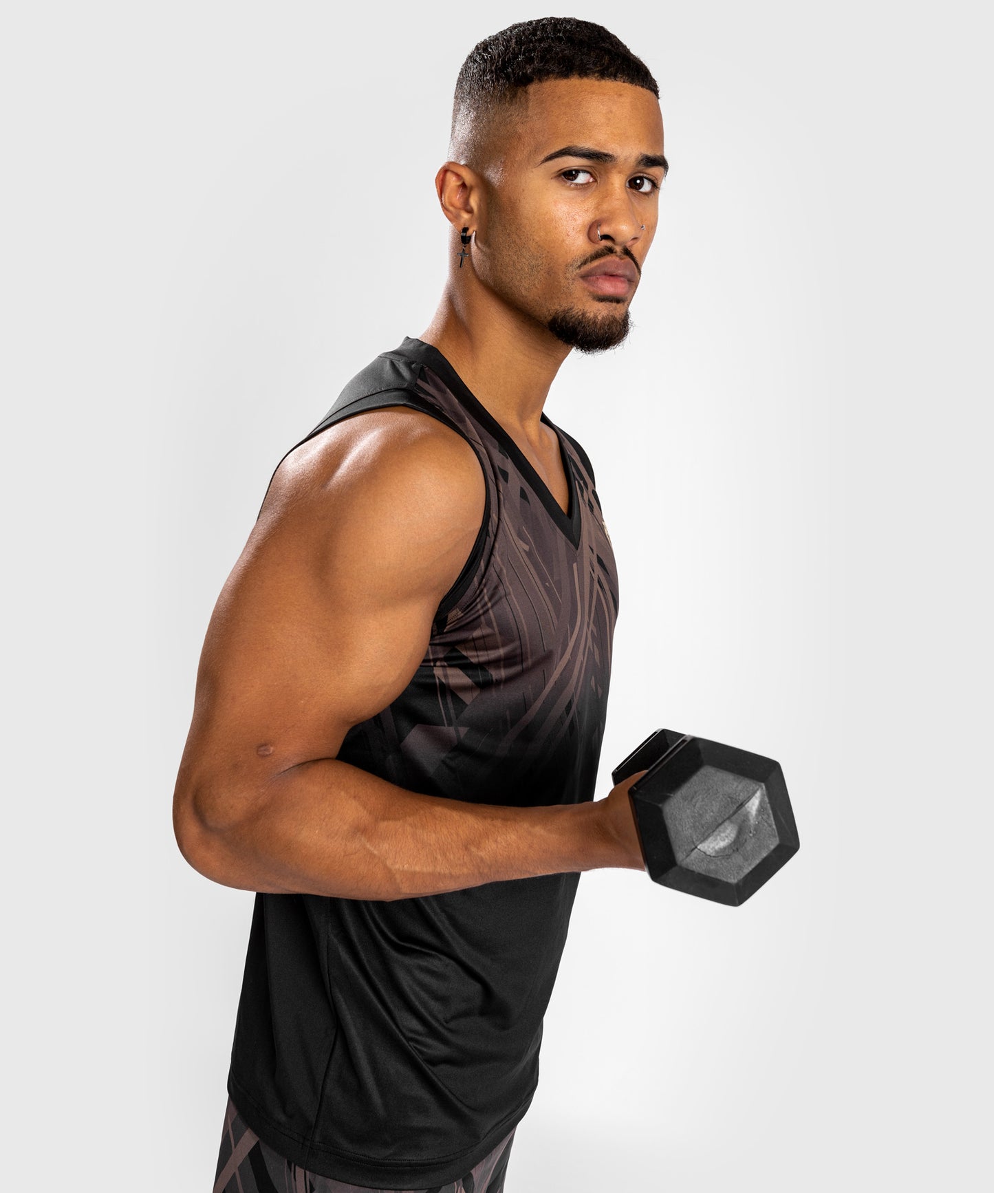 Venum Tecmo 2.0 Dry Tech Tank Top - Schwarz/Braun