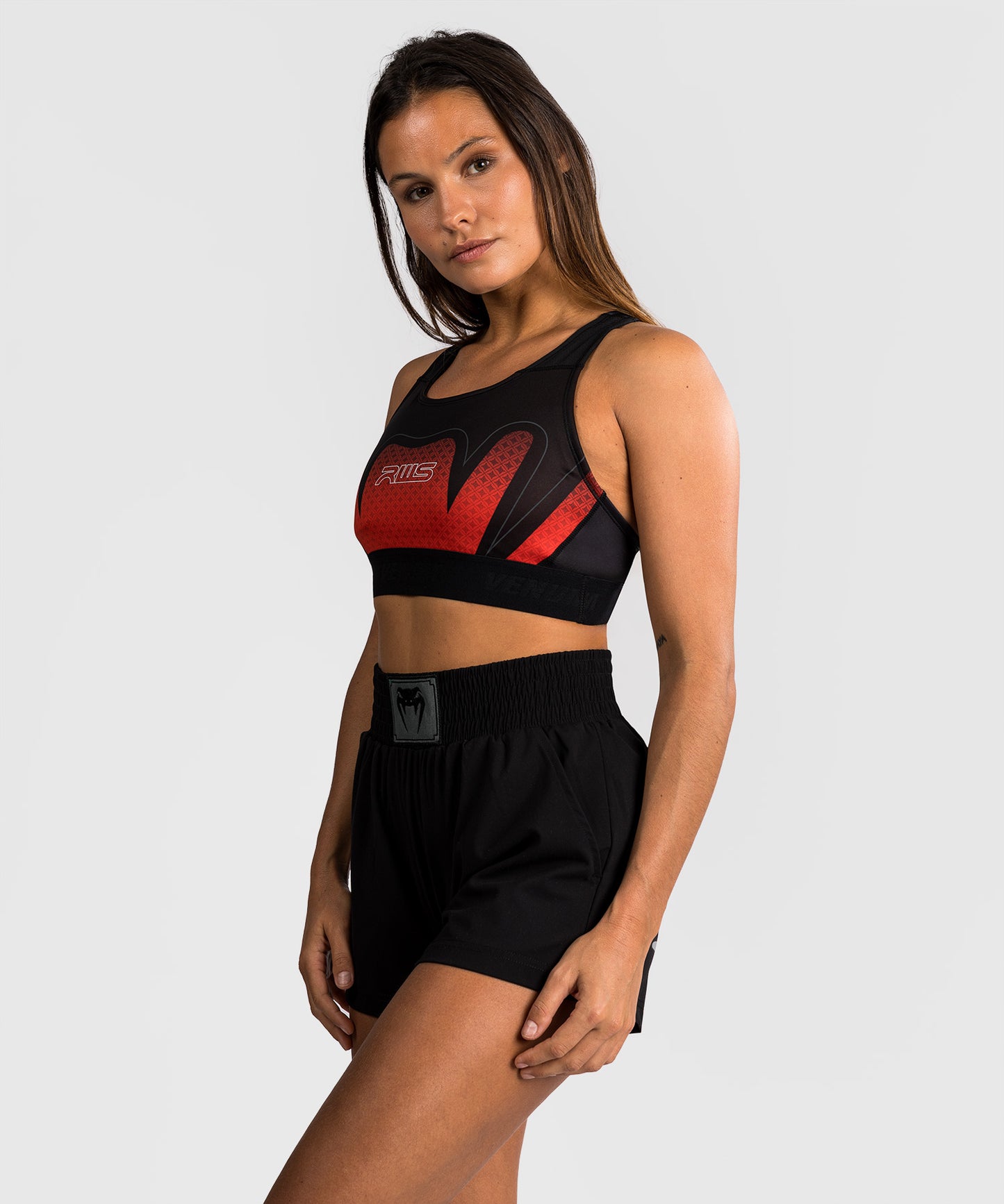 Venum x RWS 2.0 Damen Sport-BH – Schwarz/Rot