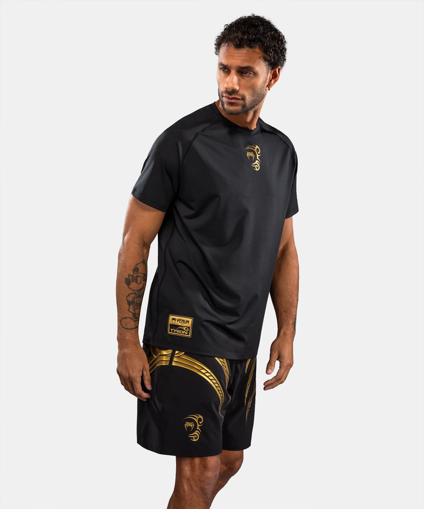 T-shirt Dry Tech Venum x Mike Tyson Tiger - Noir/Or